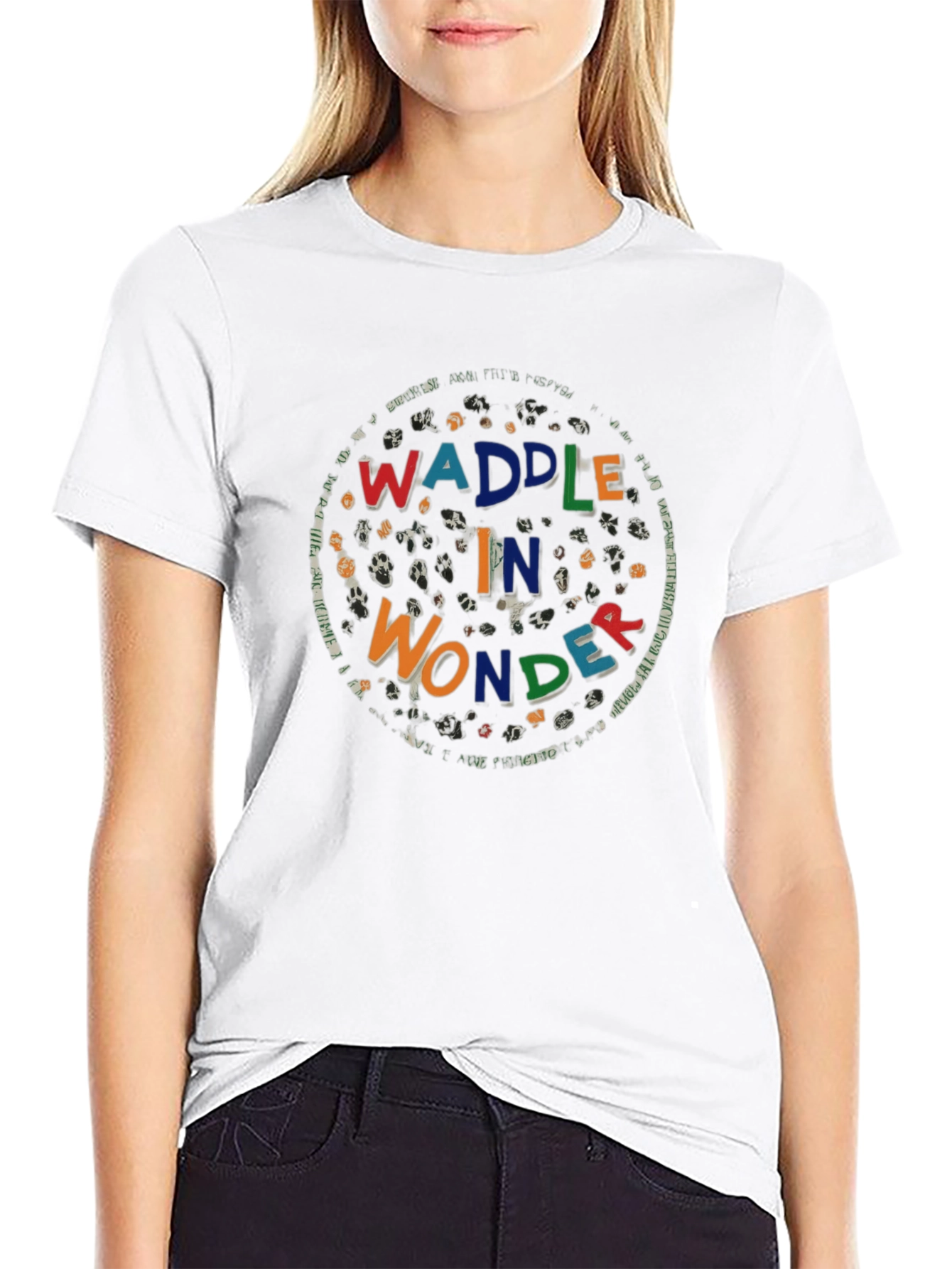 Waddle In Wonder T-Shirt - Playful Graphic Tee