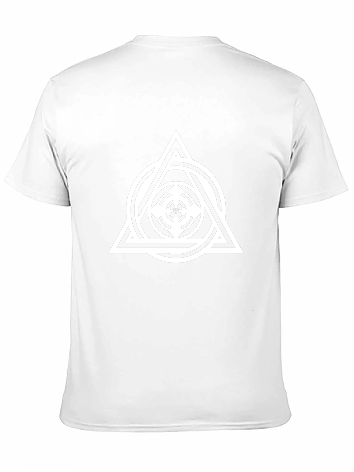 Geometric Triangle Circle Graphic Tee