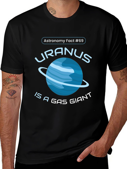 Uranus Gas Giant Astronomy Fact T-Shirt