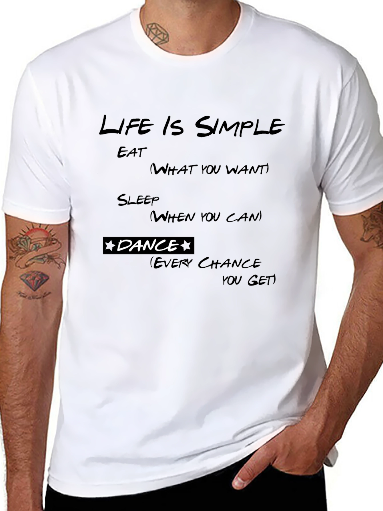 Life is Simple Dance T-Shirt