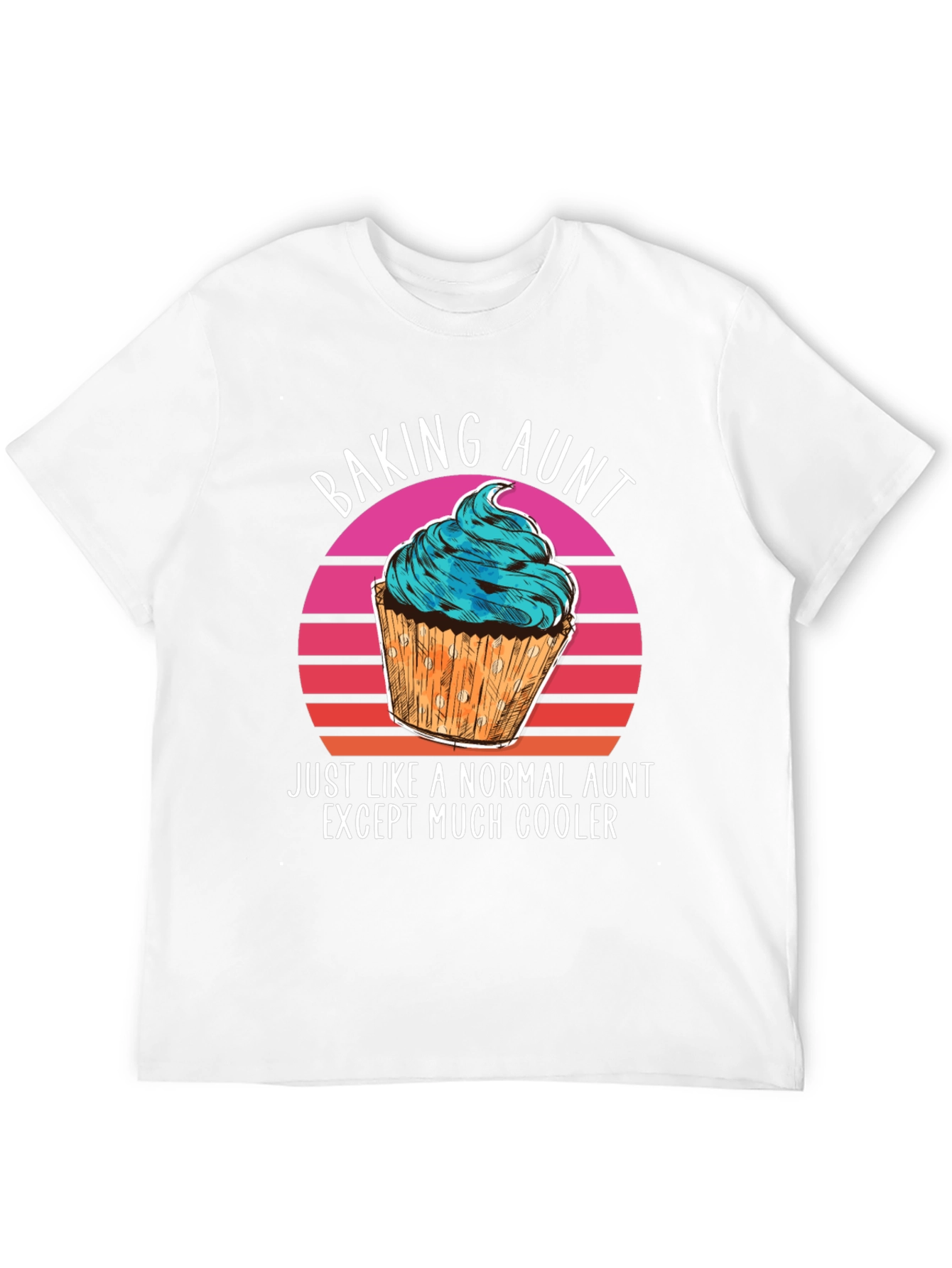 Baking Aunt Novelty Graphic T-Shirt