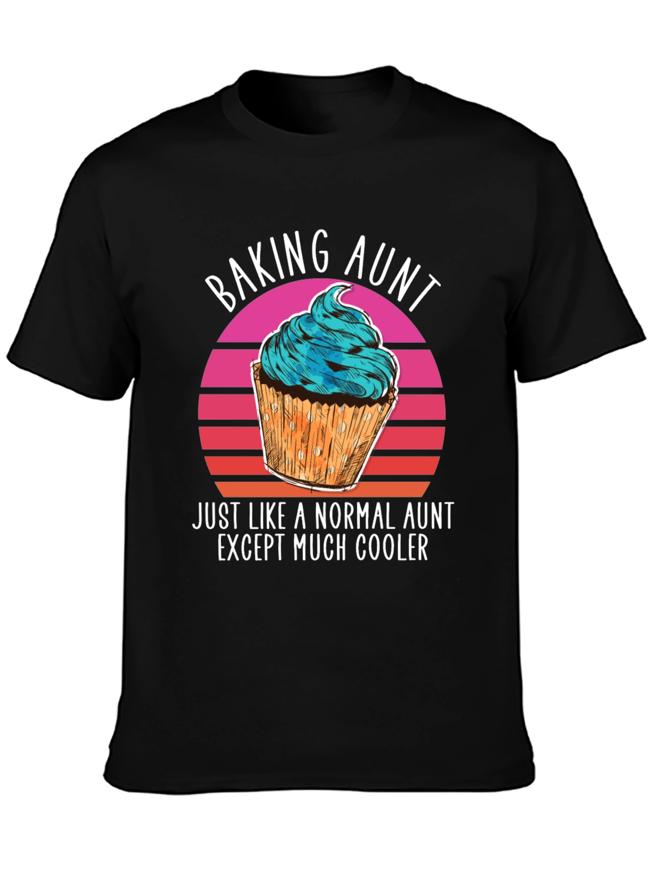 Baking Aunt Novelty Graphic T-Shirt