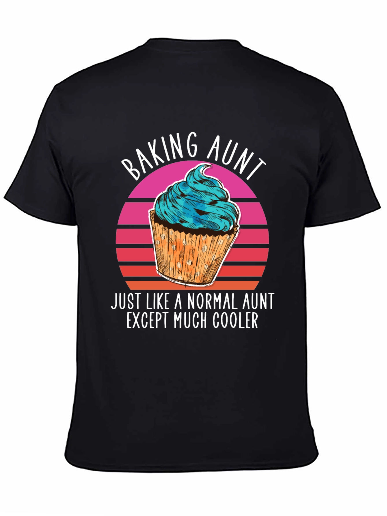 Baking Aunt Novelty Graphic T-Shirt