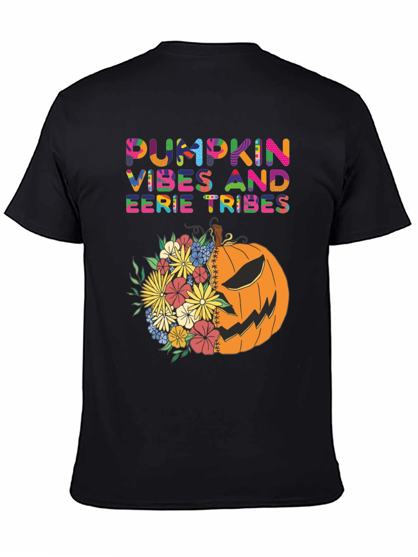 Pumpkin Vibes Halloween T-Shirt