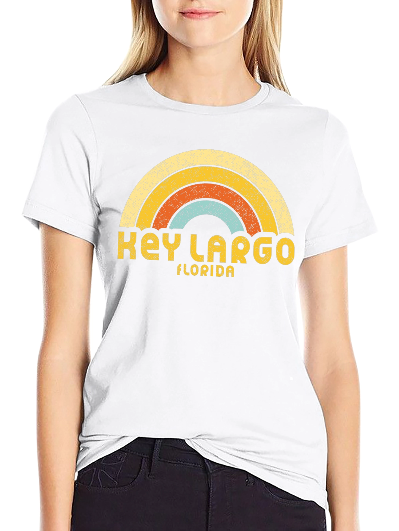 Key Largo Florida Rainbow T-Shirt