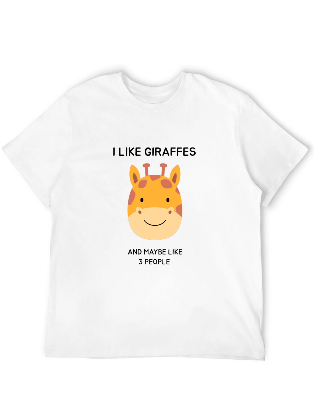 I Like Giraffes T-Shirt - Funny Animal Lover Tee