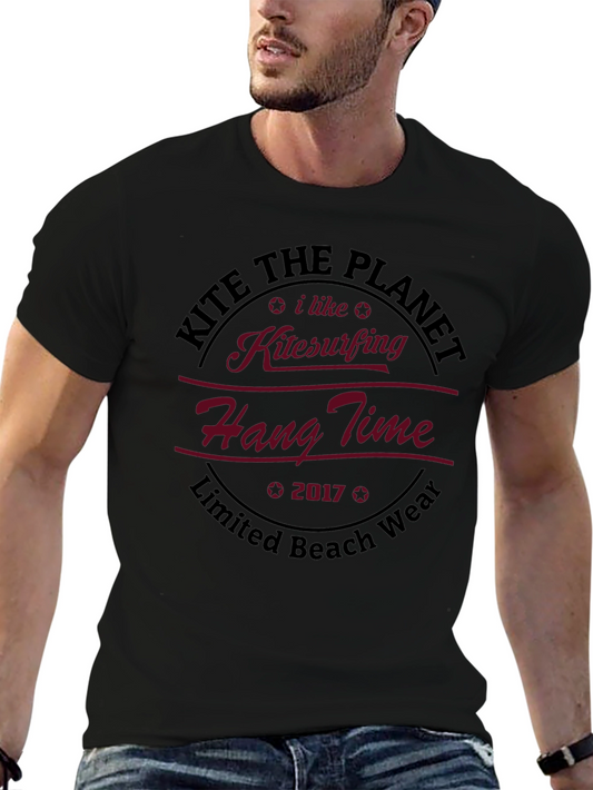 Kite the Planet Graphic Tee - Hang Time Kitesurfing T-Shirt