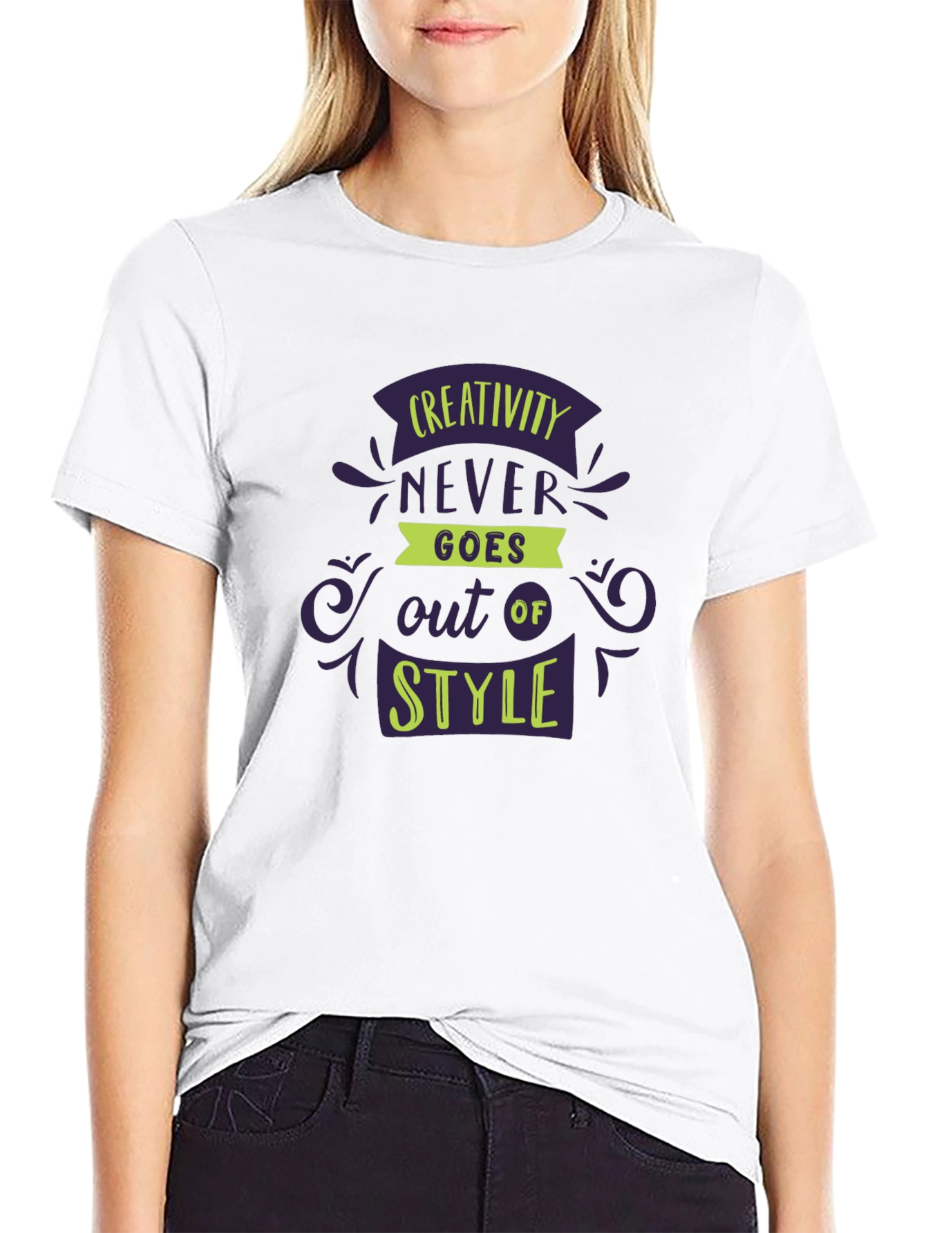Creative Style Graphic T-Shirt