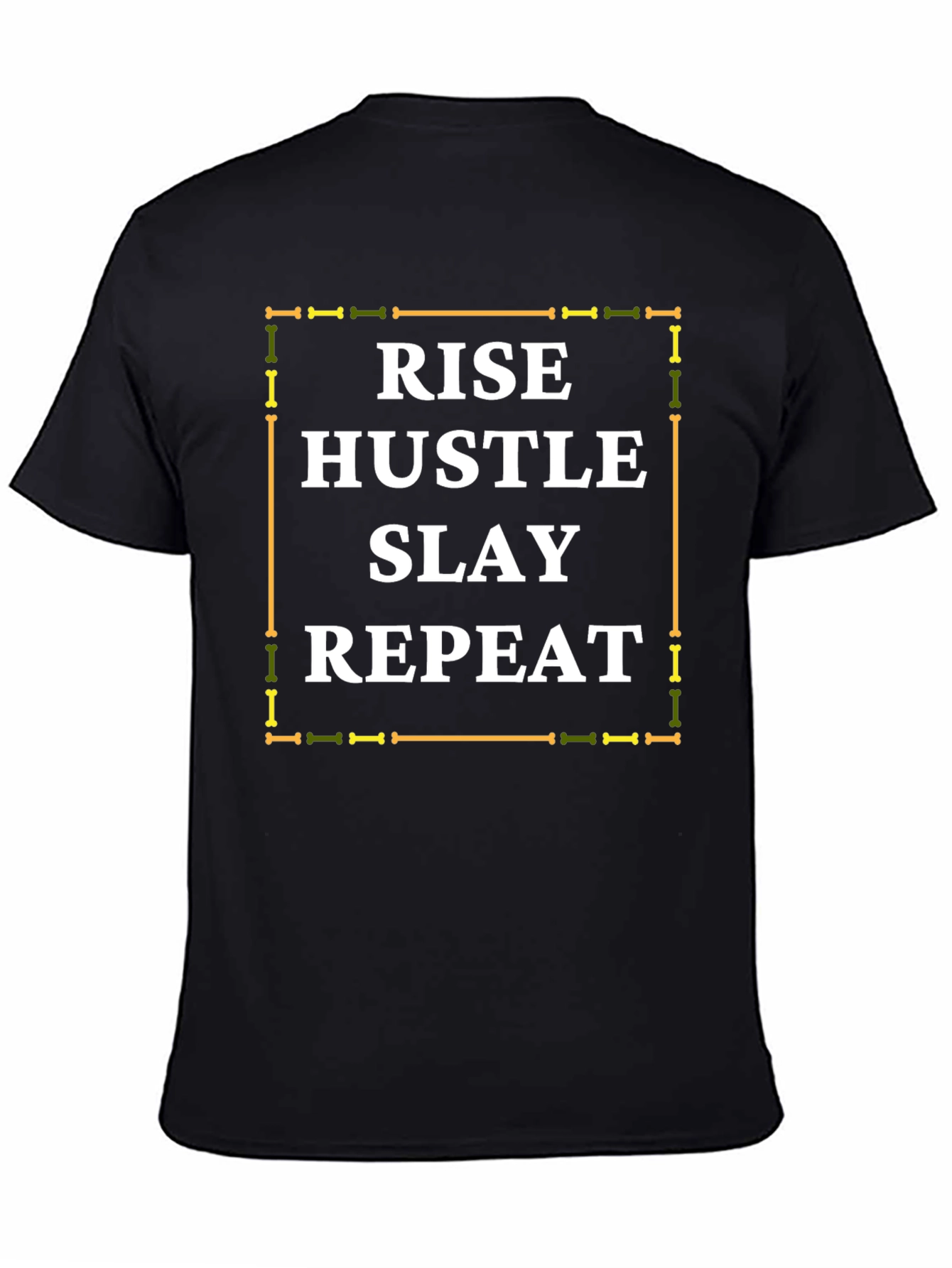 Rise Hustle Slay Repeat Graphic T-Shirt
