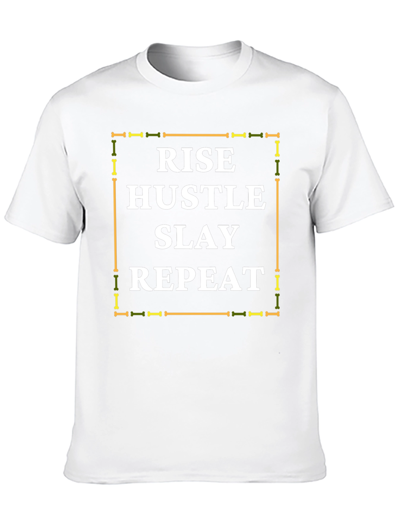 Rise Hustle Slay Repeat Graphic T-Shirt