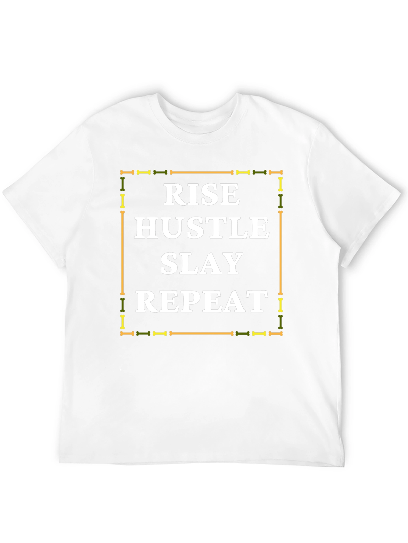 Rise Hustle Slay Repeat Graphic T-Shirt
