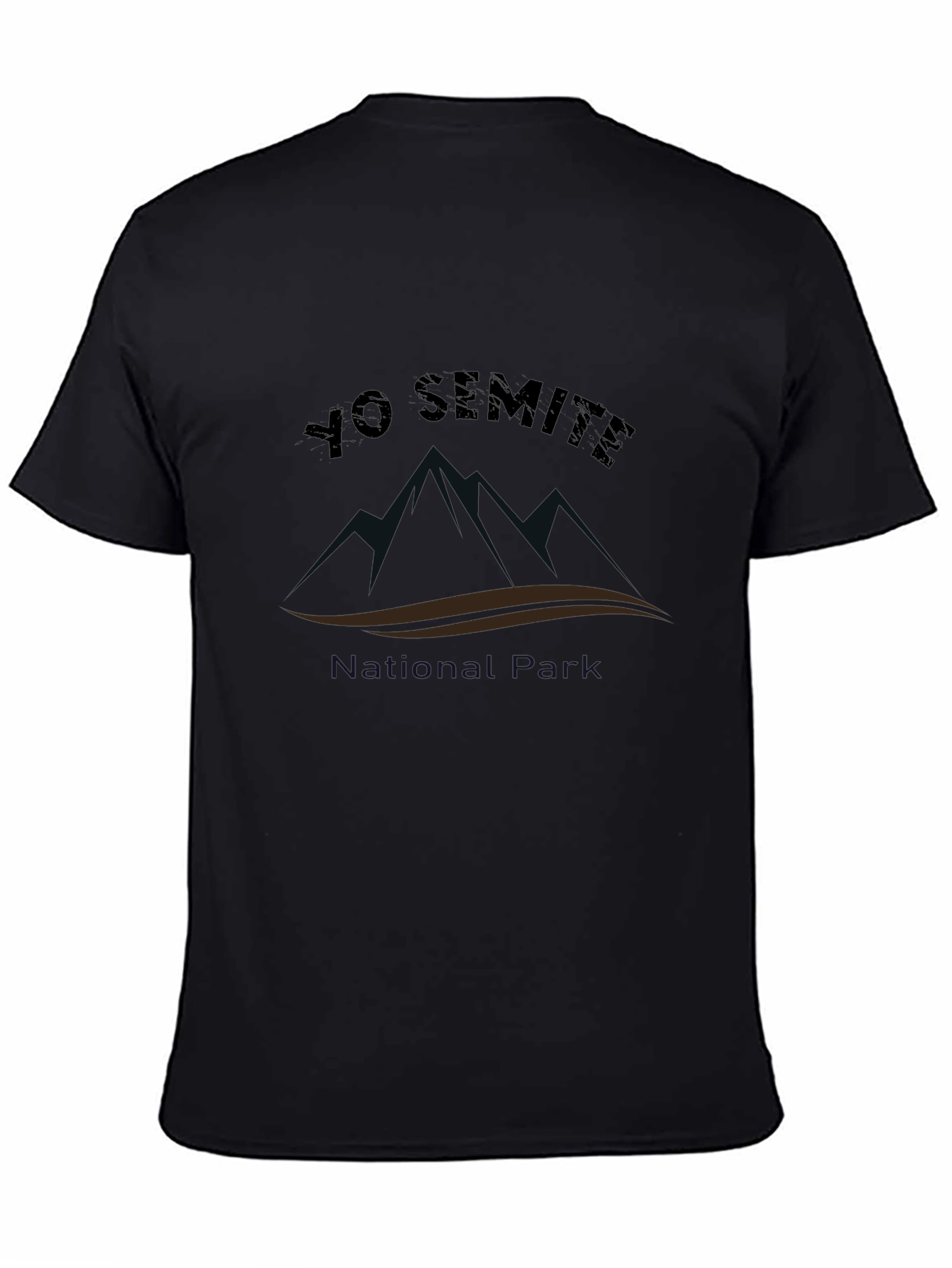 Yo Semite Graphic T-Shirt - Black