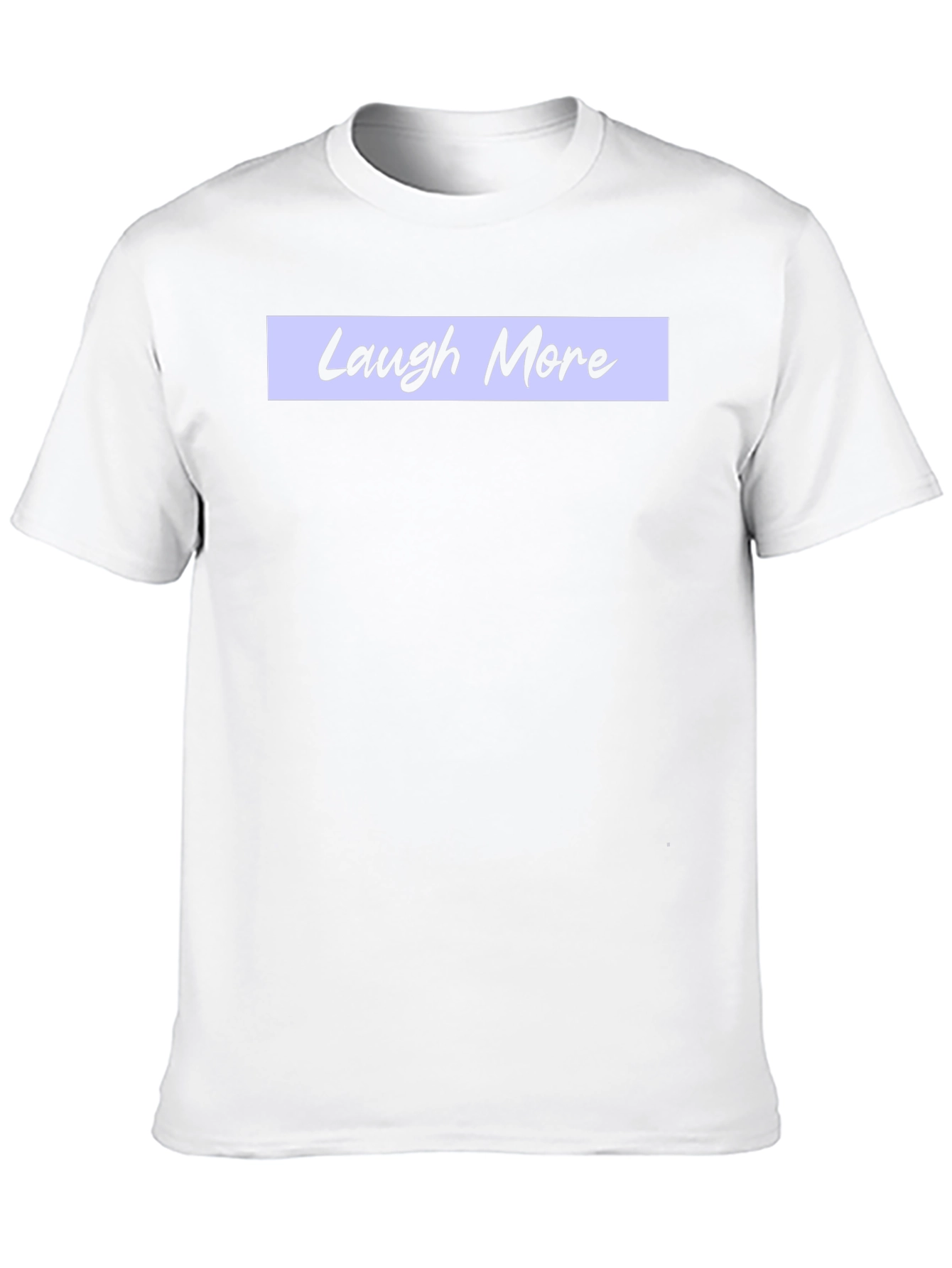 Laugh More Graphic Tee - Stylish Mens T-Shirt