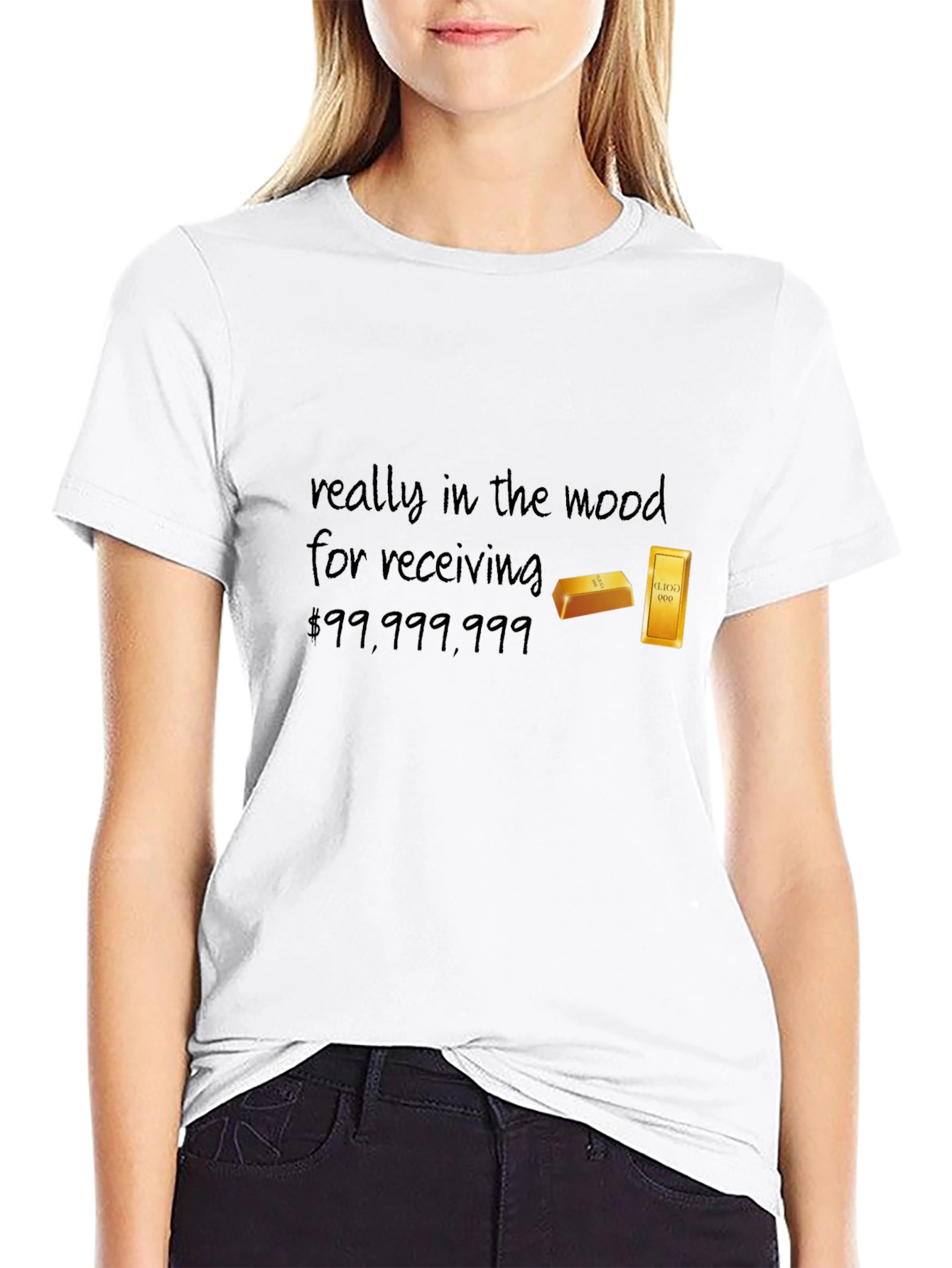 Mood for Millions Black T-Shirt