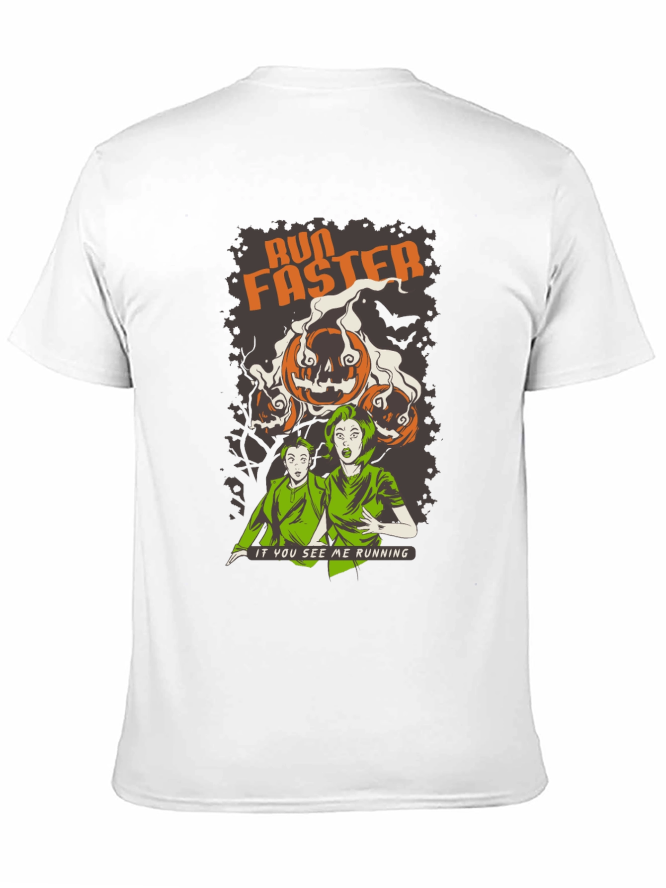 Run Faster Halloween T-Shirt - Spooky Season