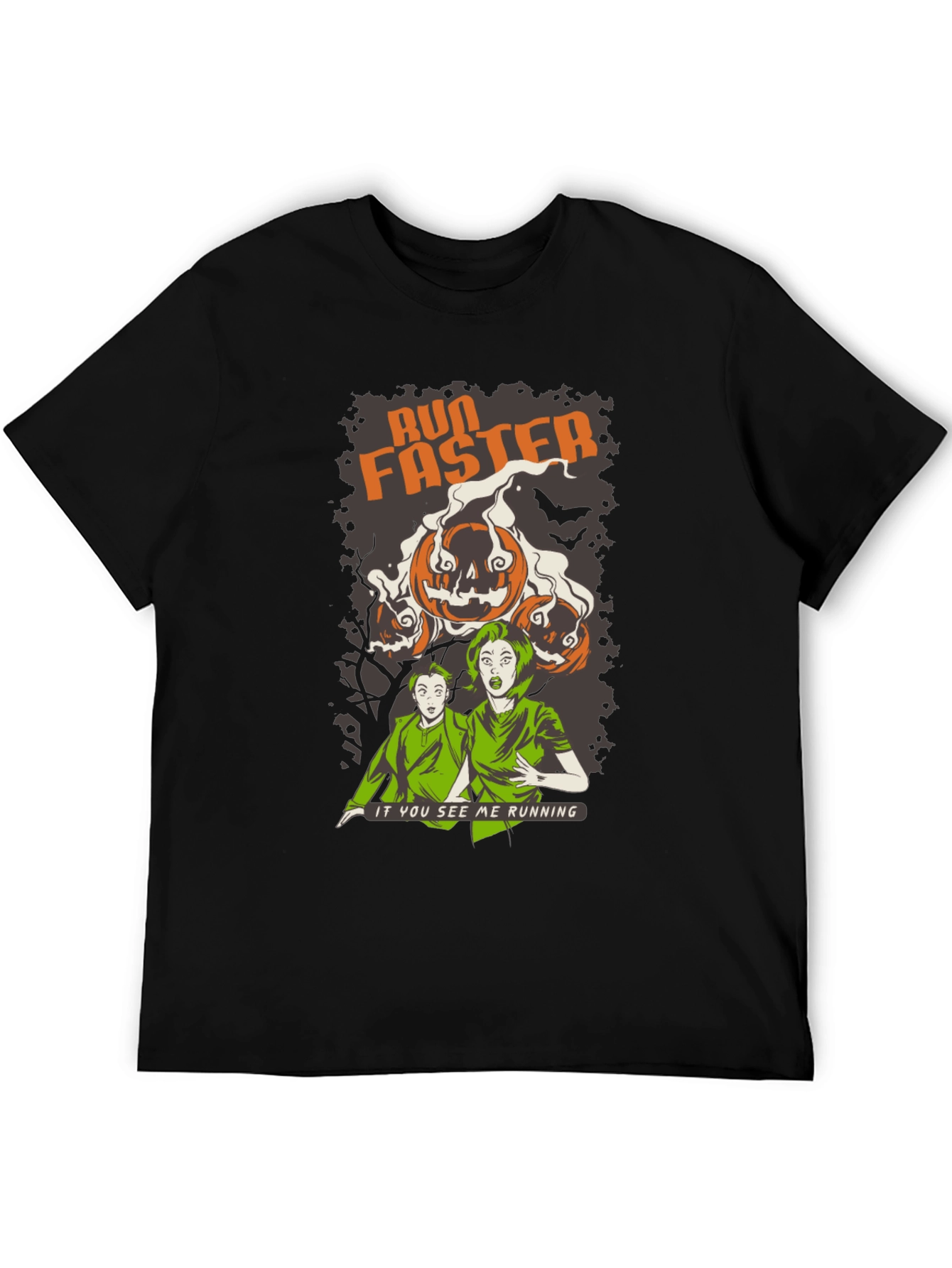 Run Faster Halloween T-Shirt - Spooky Season