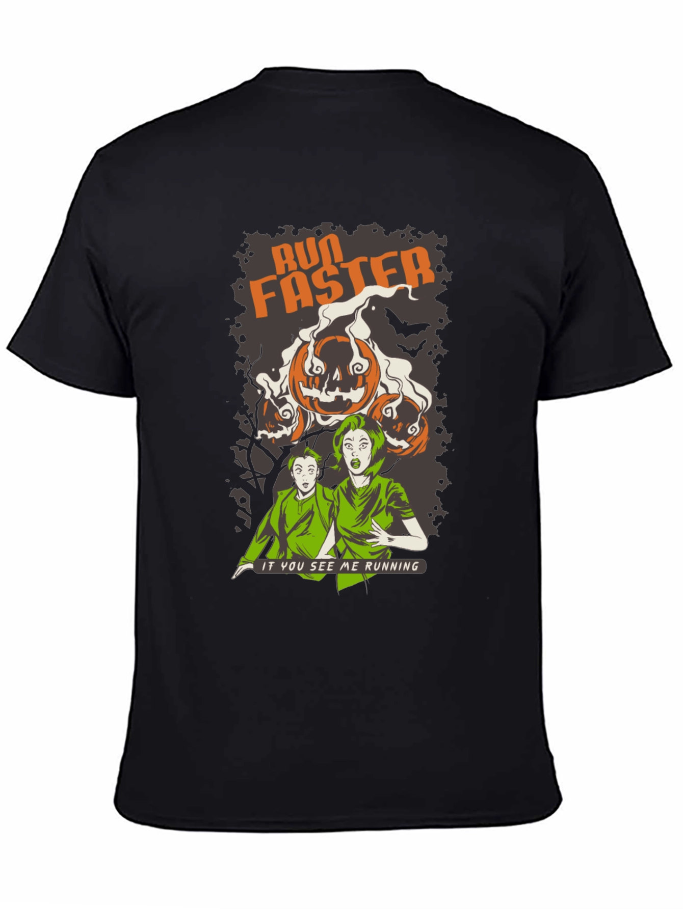 Run Faster Halloween T-Shirt - Spooky Season