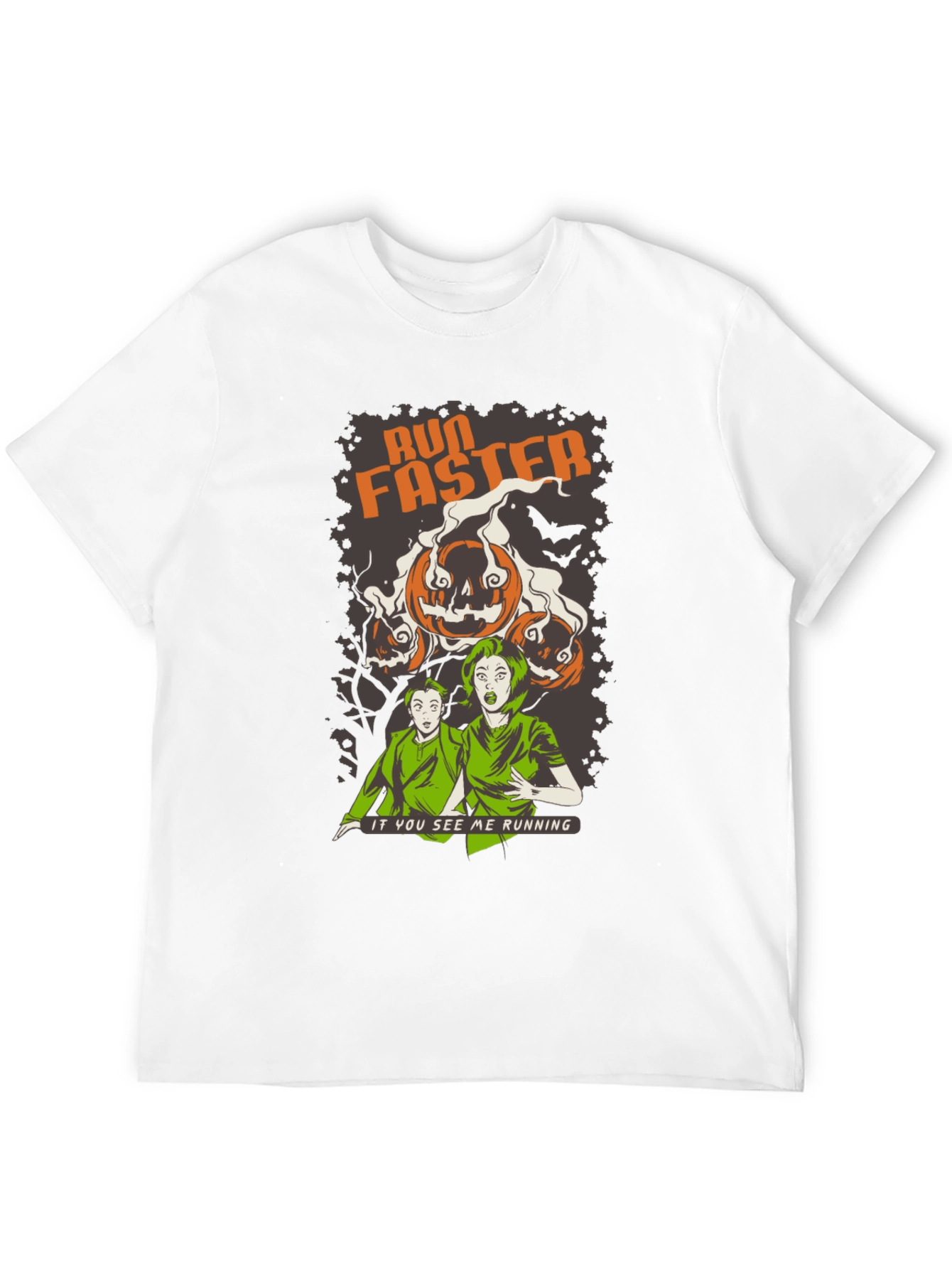 Run Faster Halloween T-Shirt - Spooky Season
