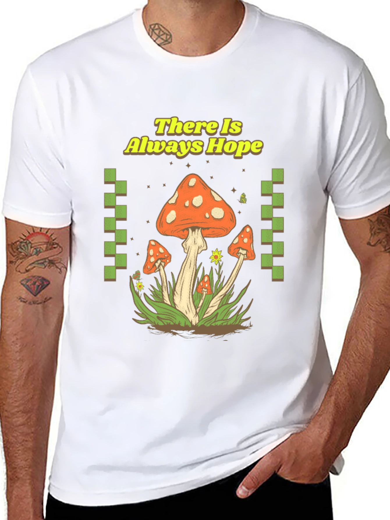 Mushroom Hope Graphic Tee