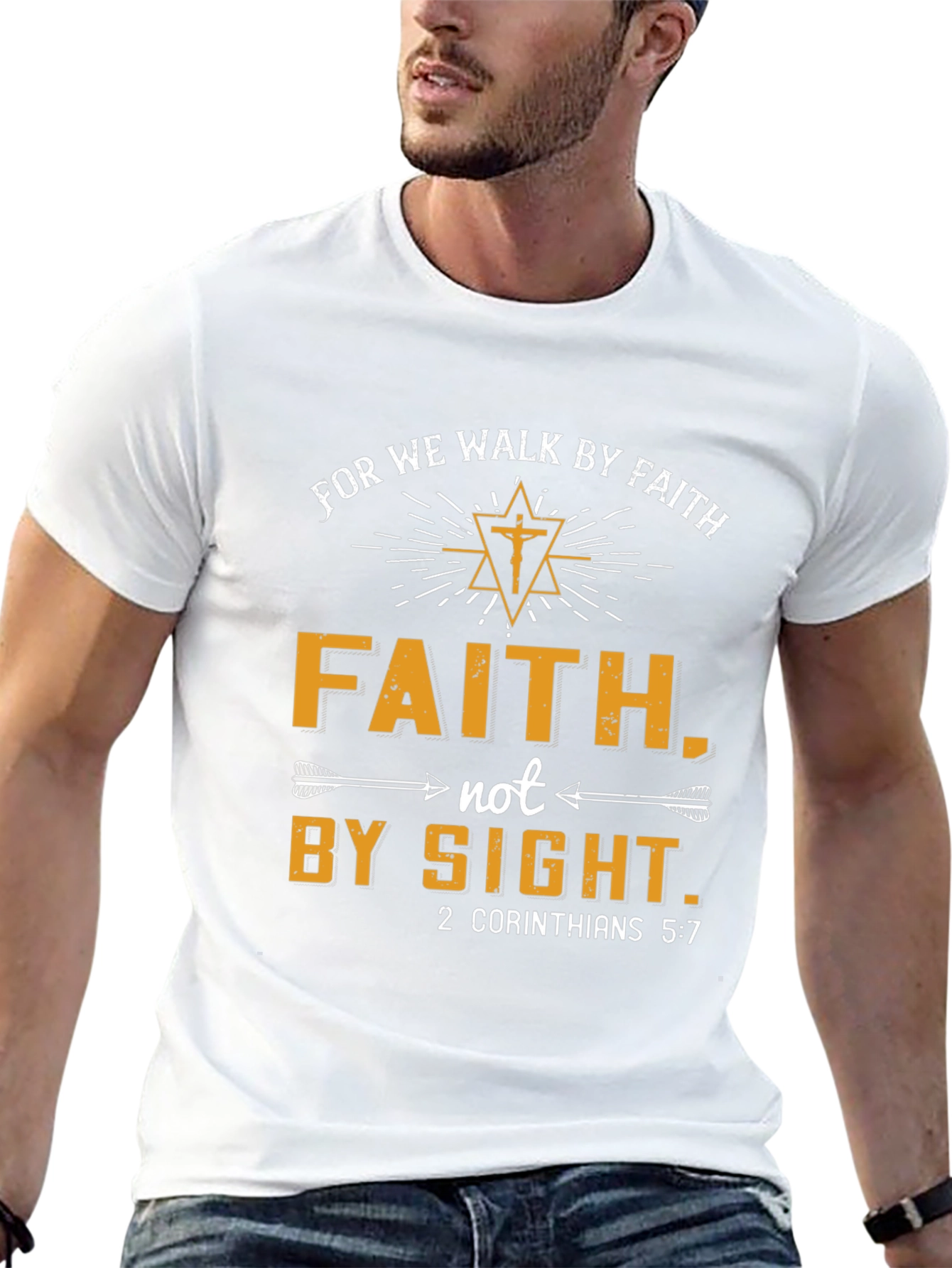 Faith T-Shirt - Walk by Faith Not by Sight