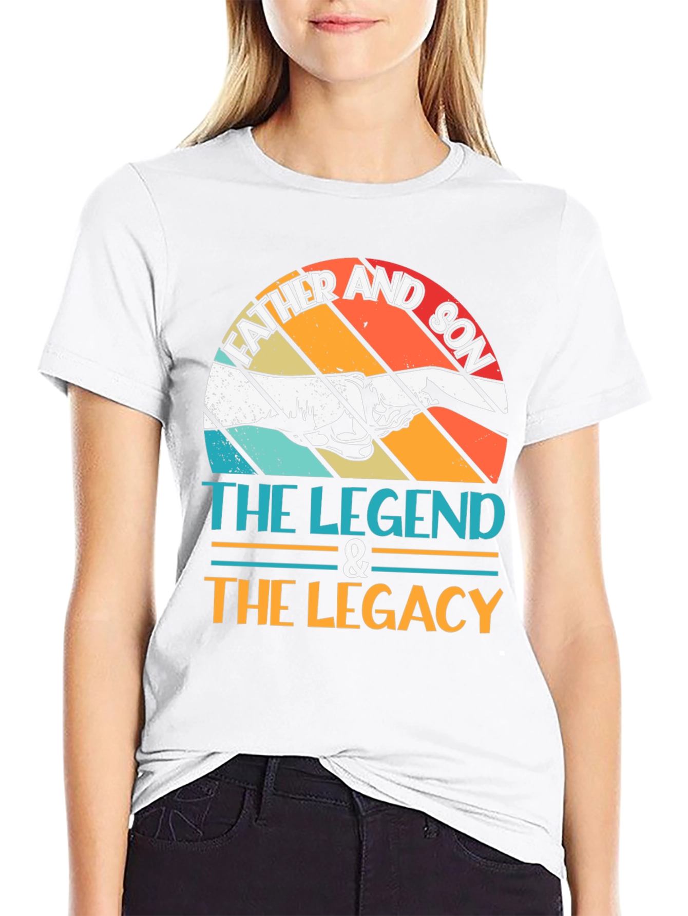 Father and Son T-Shirt - Legend and Legacy