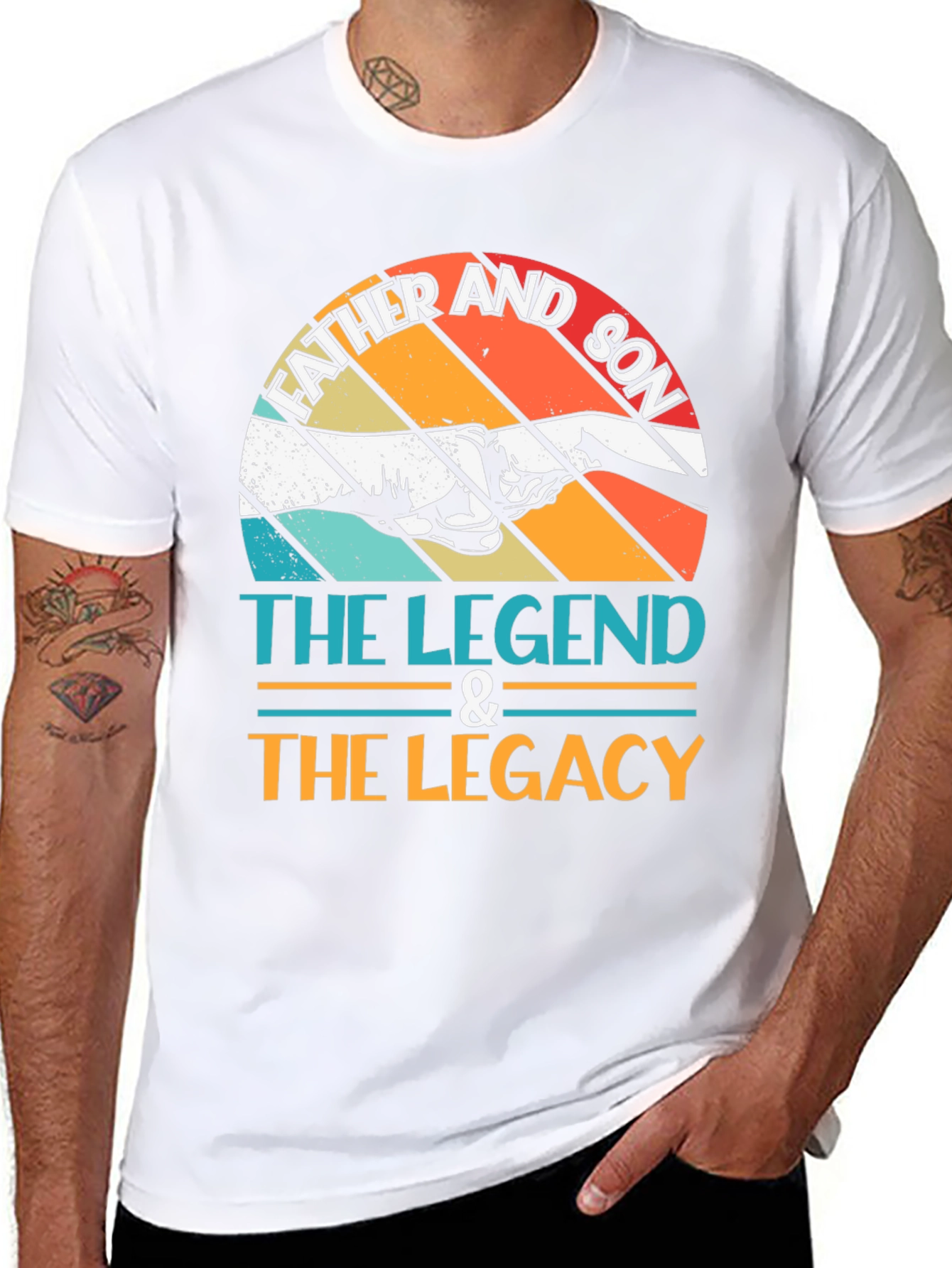 Father and Son T-Shirt - Legend and Legacy