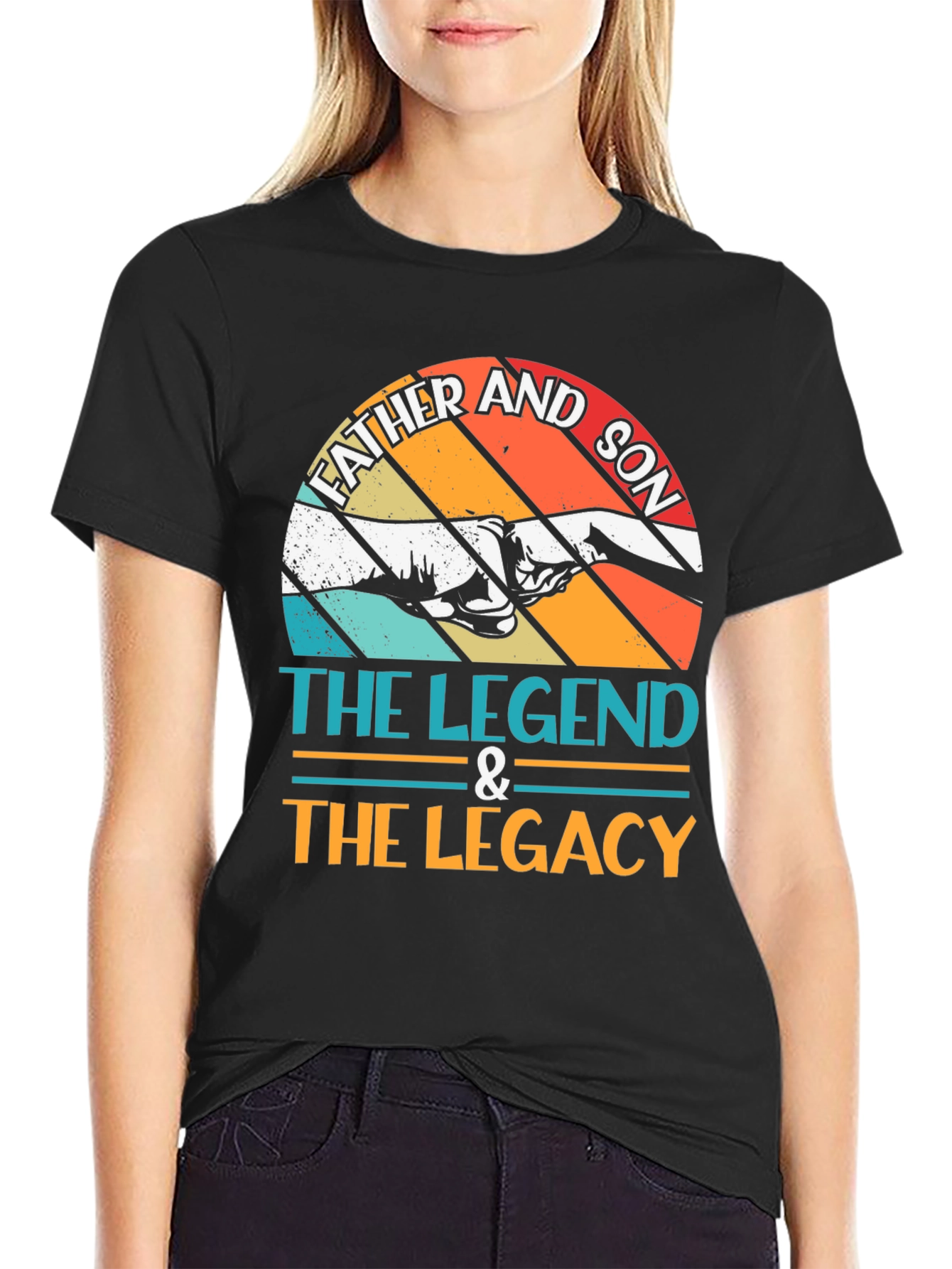 Father and Son T-Shirt - Legend and Legacy