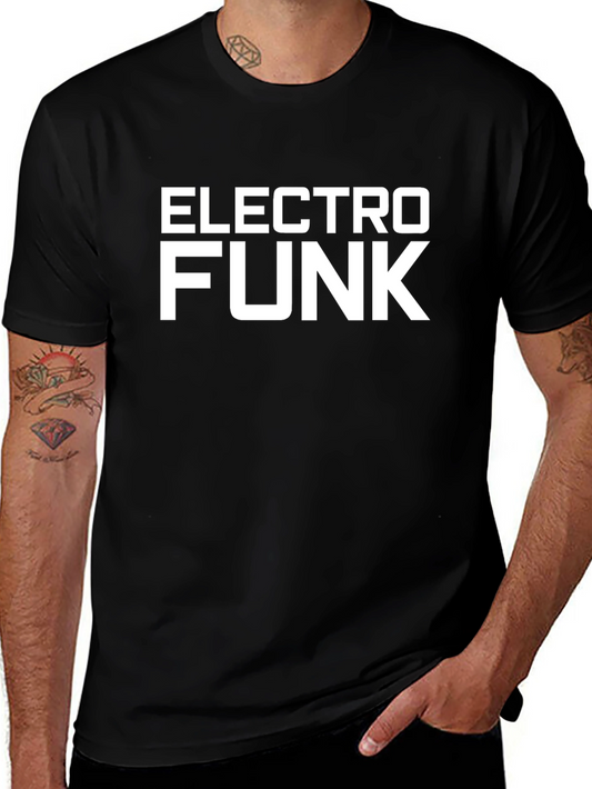 Electro Funk Graphic Print T-Shirt