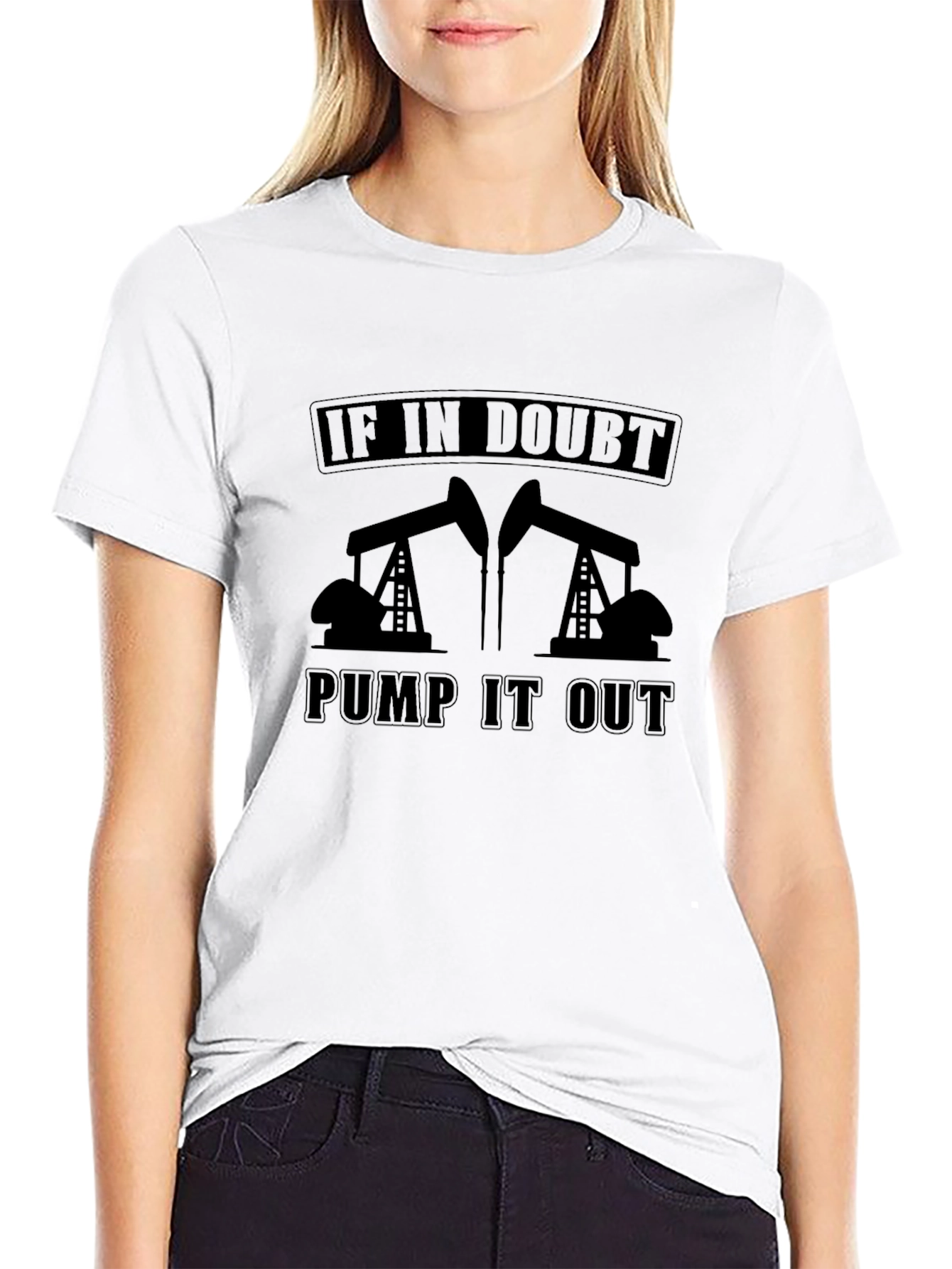 If In Doubt Pump It Out Graphic Tee