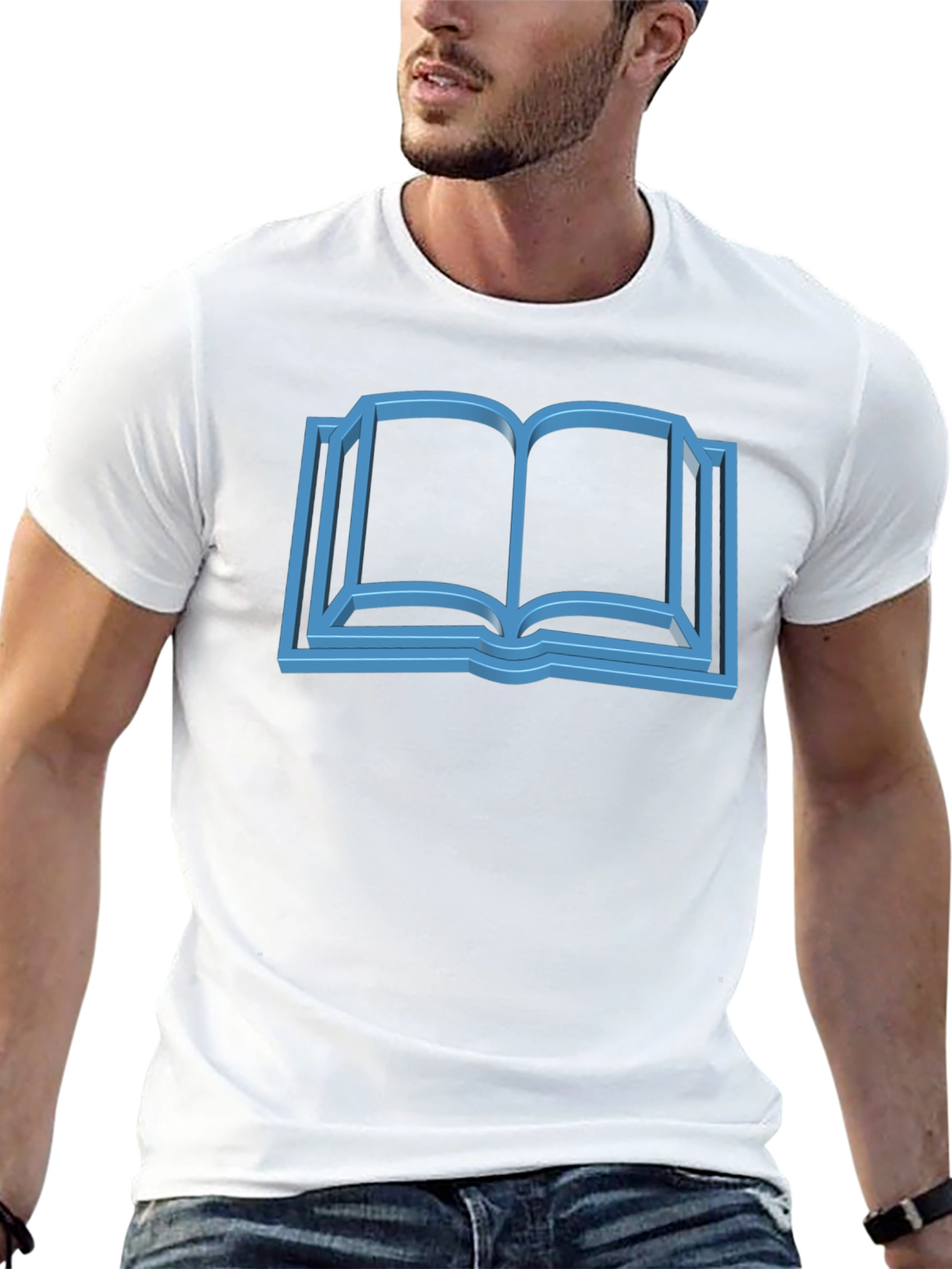 Open Book Graphic T-Shirt - Study Style