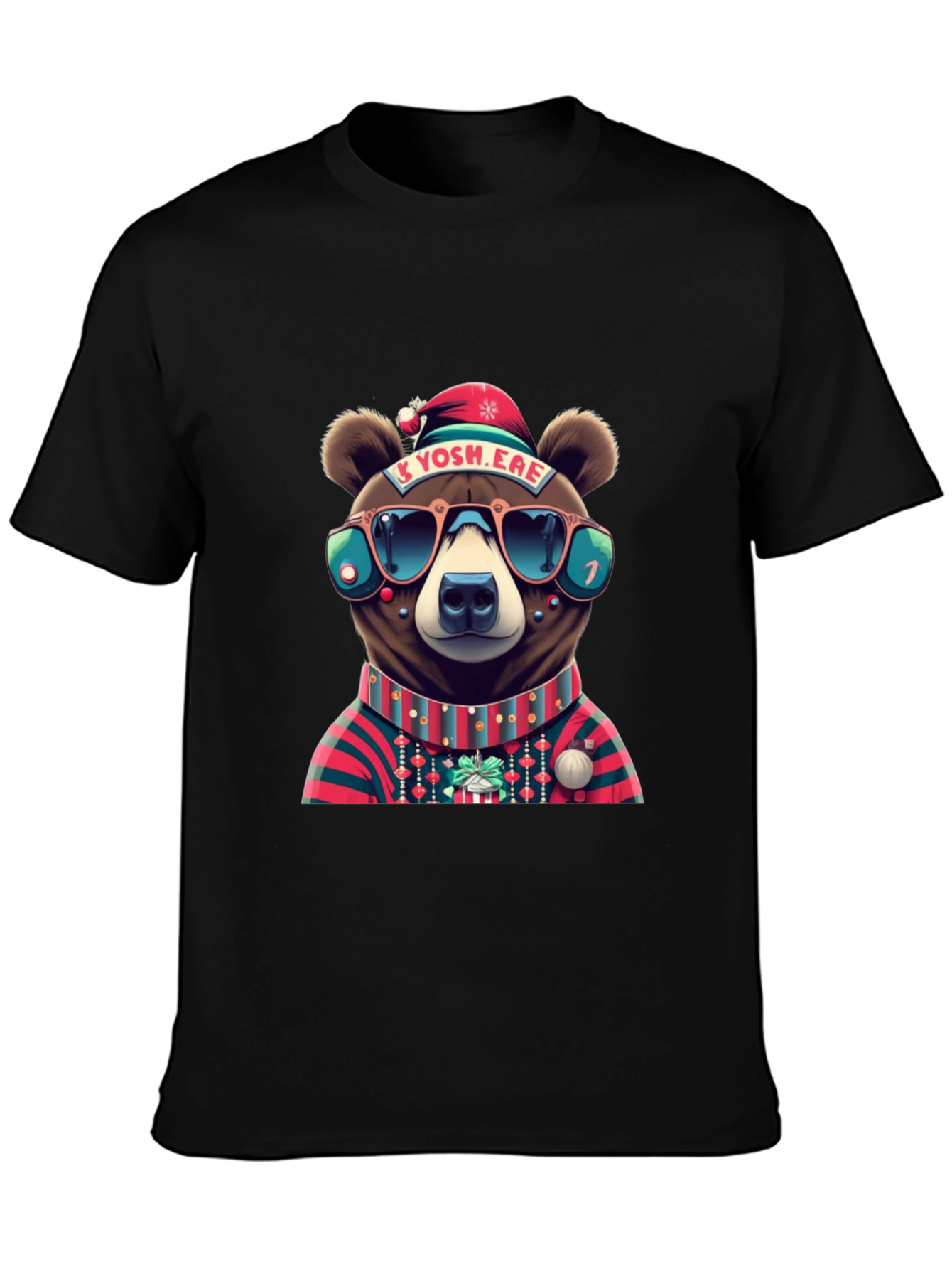 Festive Bear Graphic Tee