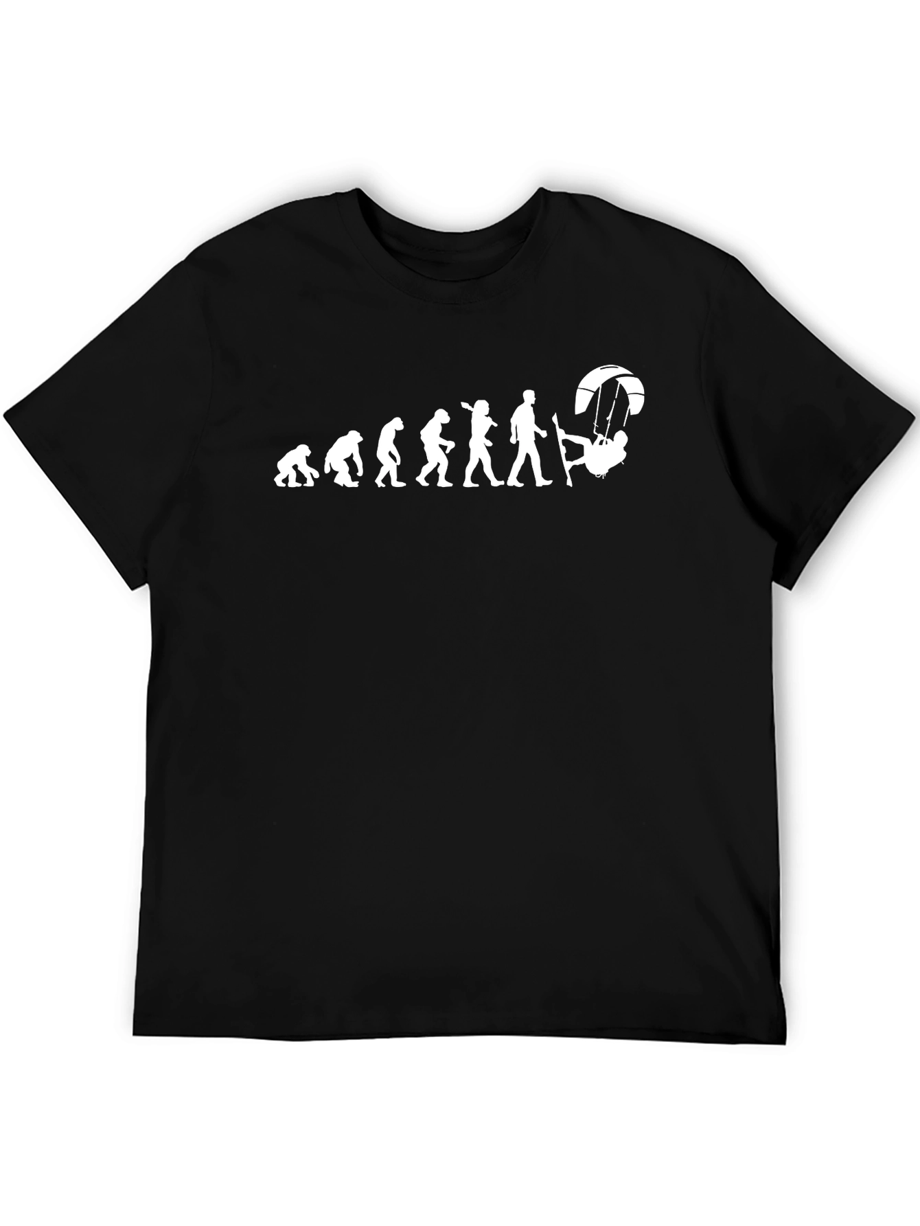 Evolution of Kiteboarding T-Shirt - Black