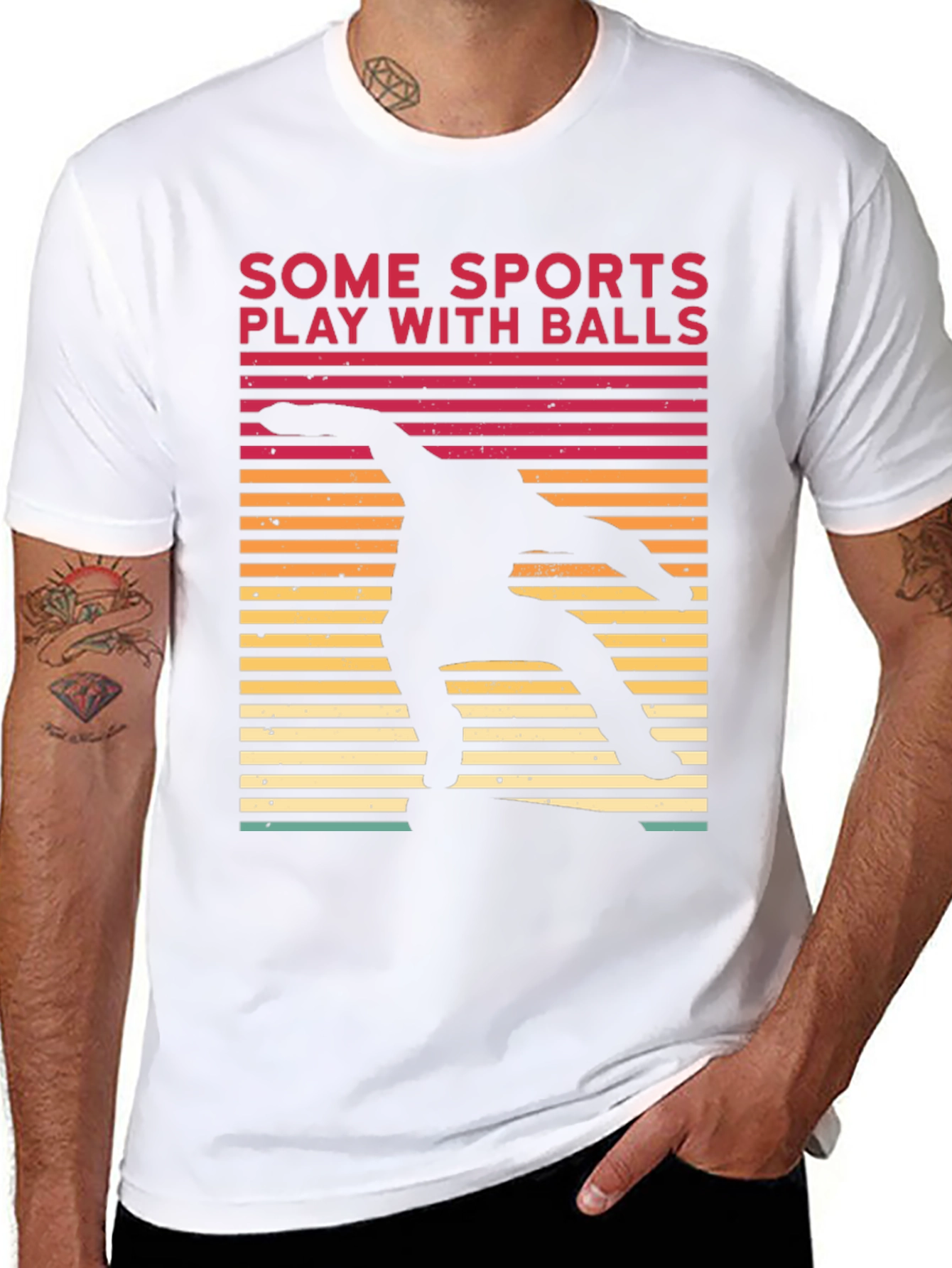 Retro Sports Balls T-Shirt