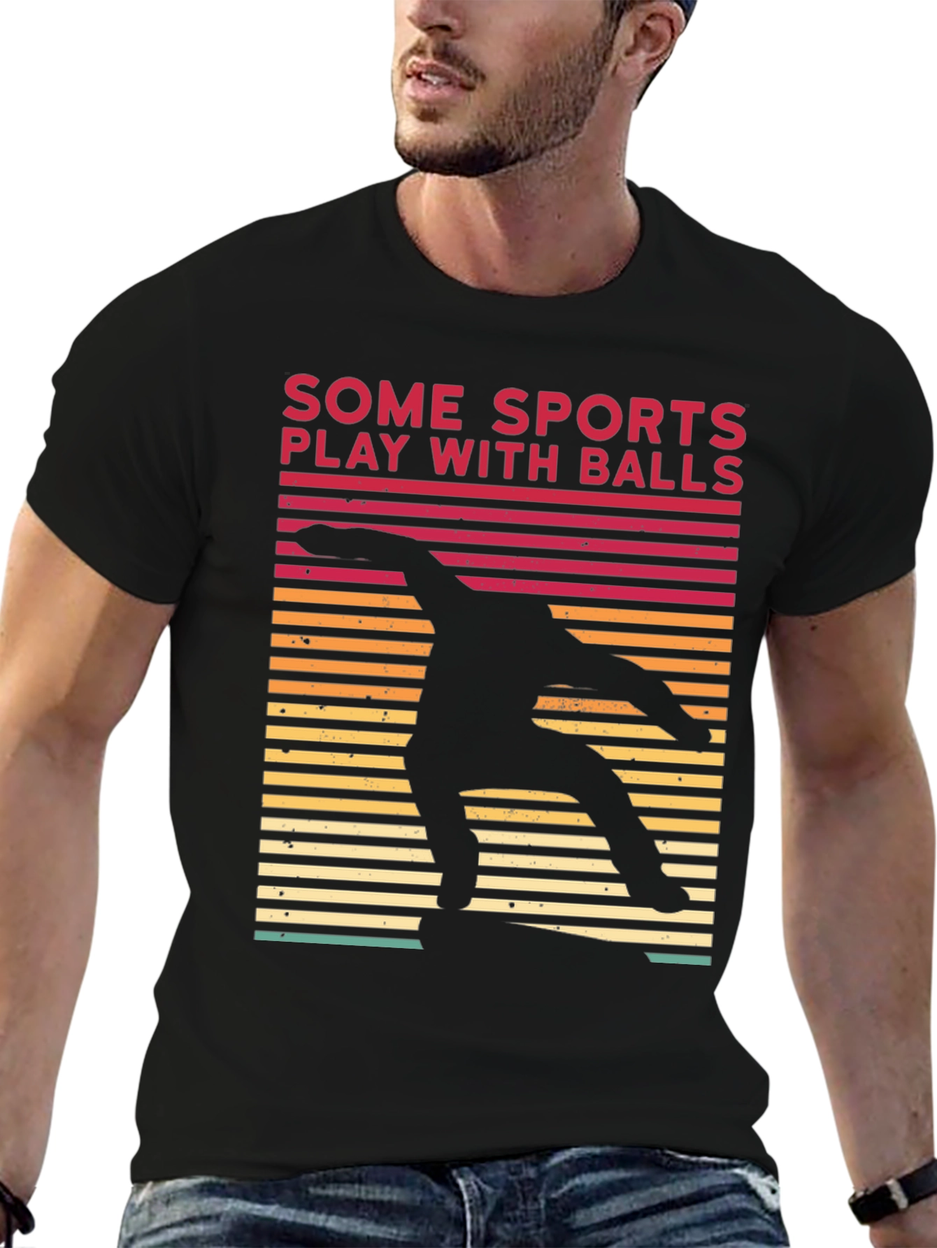Retro Sports Balls T-Shirt