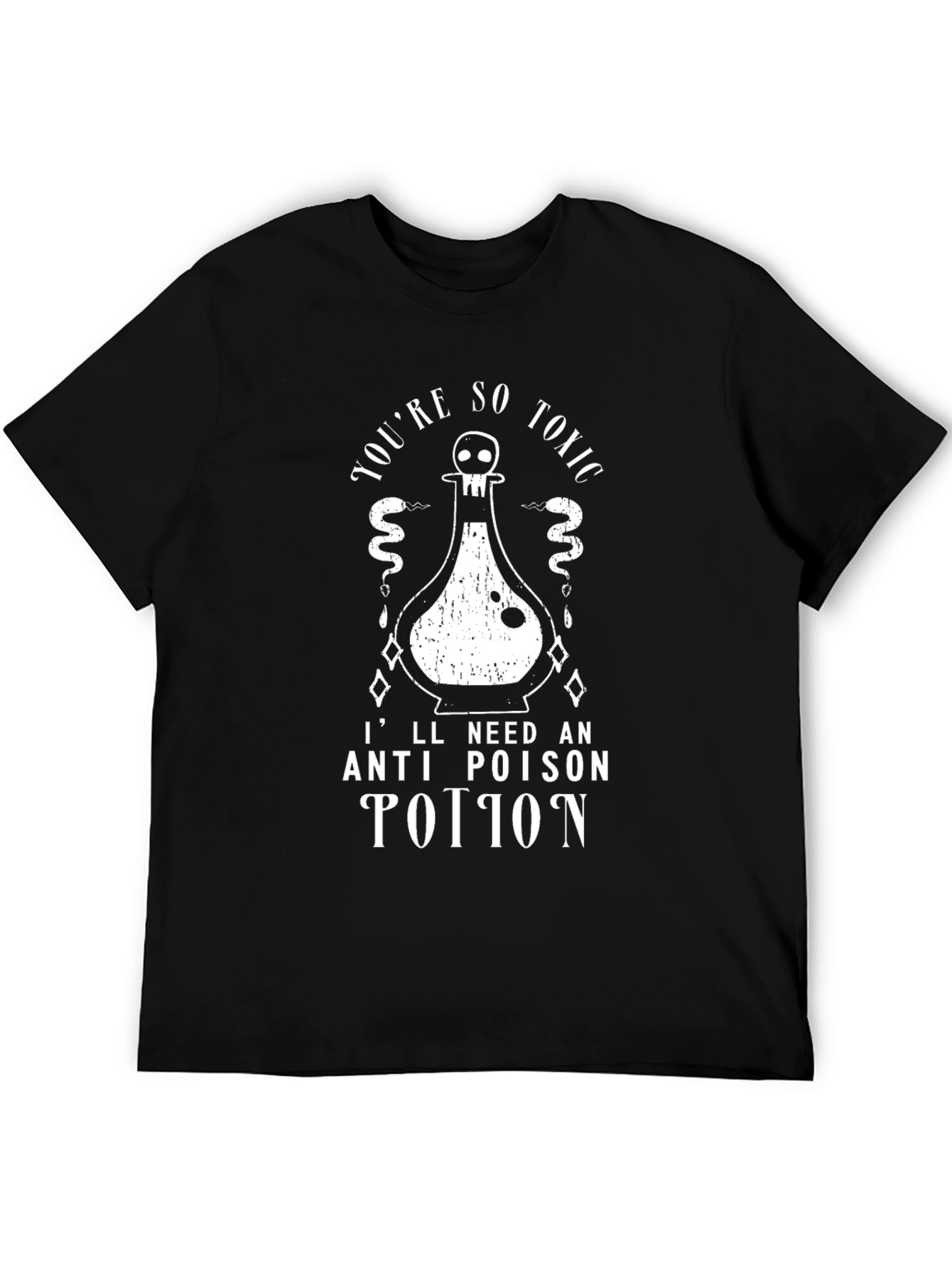 Toxic Potion Graphic Tee - Novelty Unisex T-Shirt