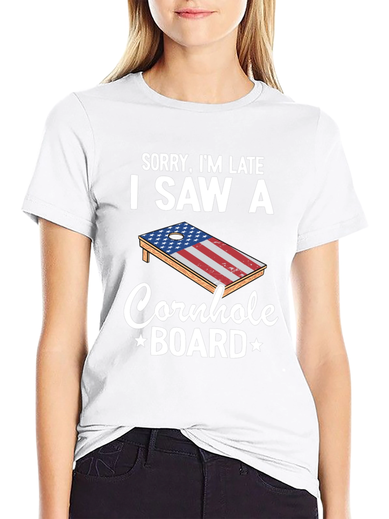 Cornhole Board T-Shirt