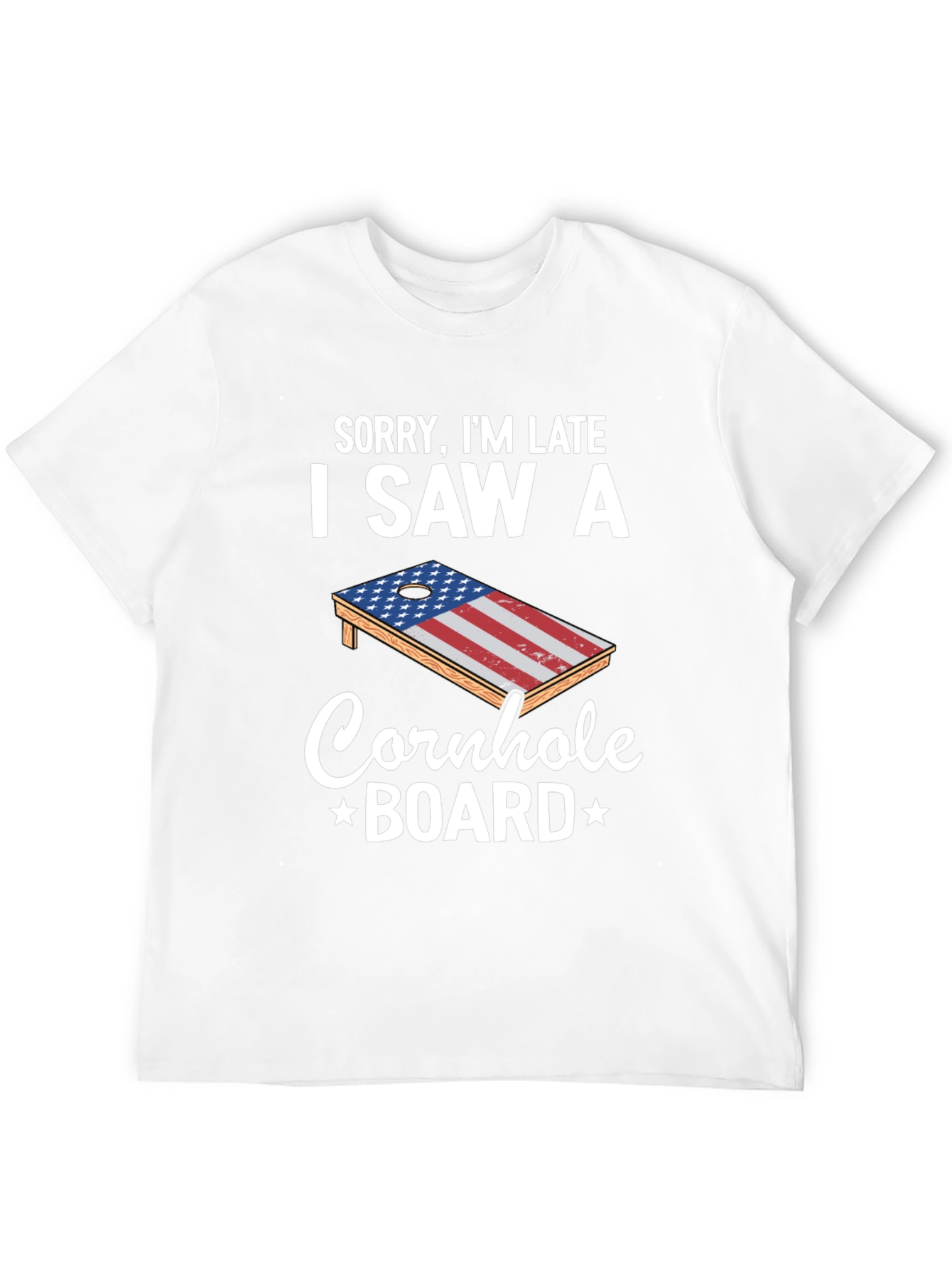 Cornhole Board T-Shirt