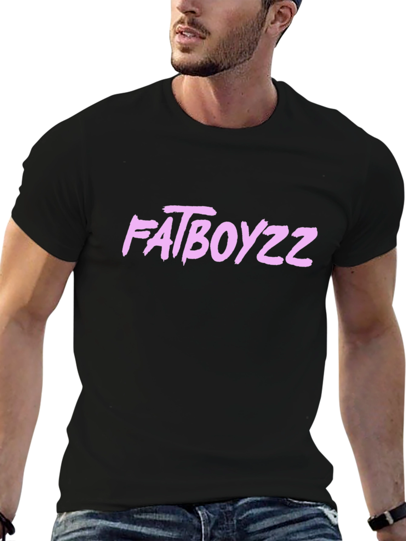FATBOYZZ Graphic T-Shirt - Black