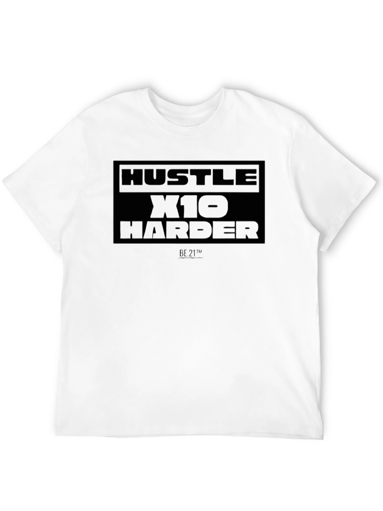 Hustle X10 Harder Black T-Shirt