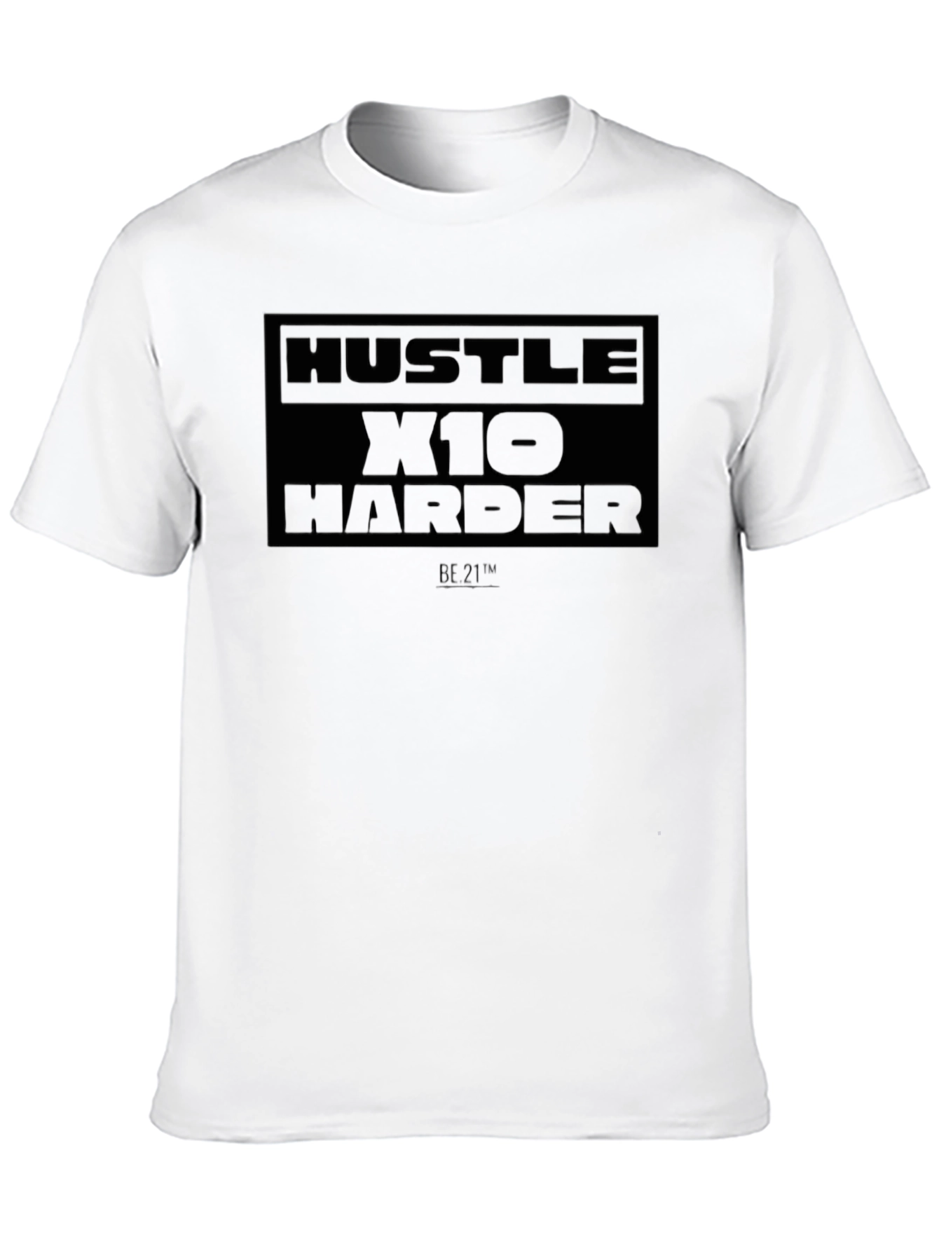 Hustle X10 Harder Black T-Shirt