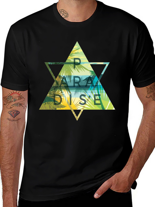Paradise Graphic T-Shirt Tropical Summer Style