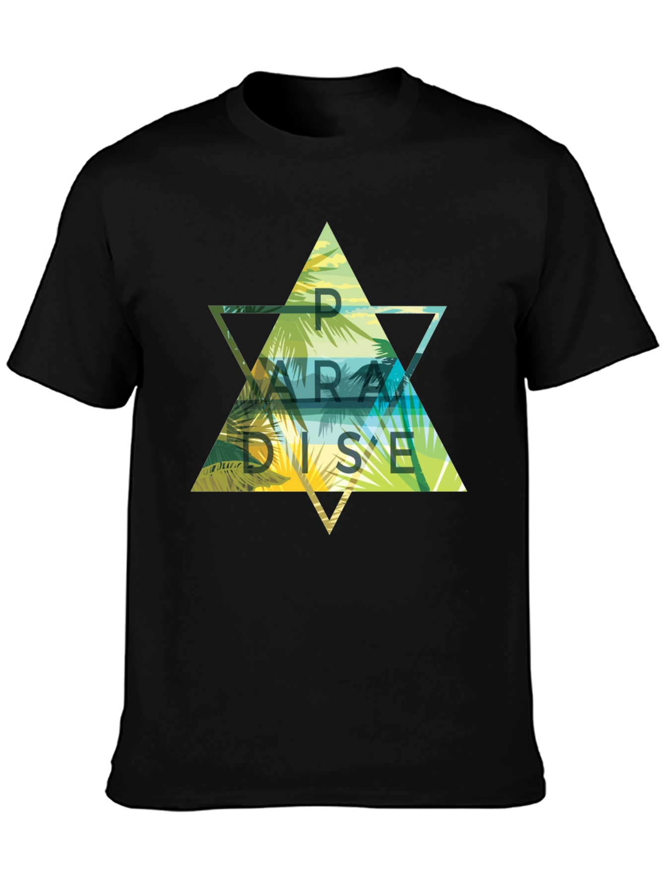 Paradise Graphic T-Shirt Tropical Summer Style