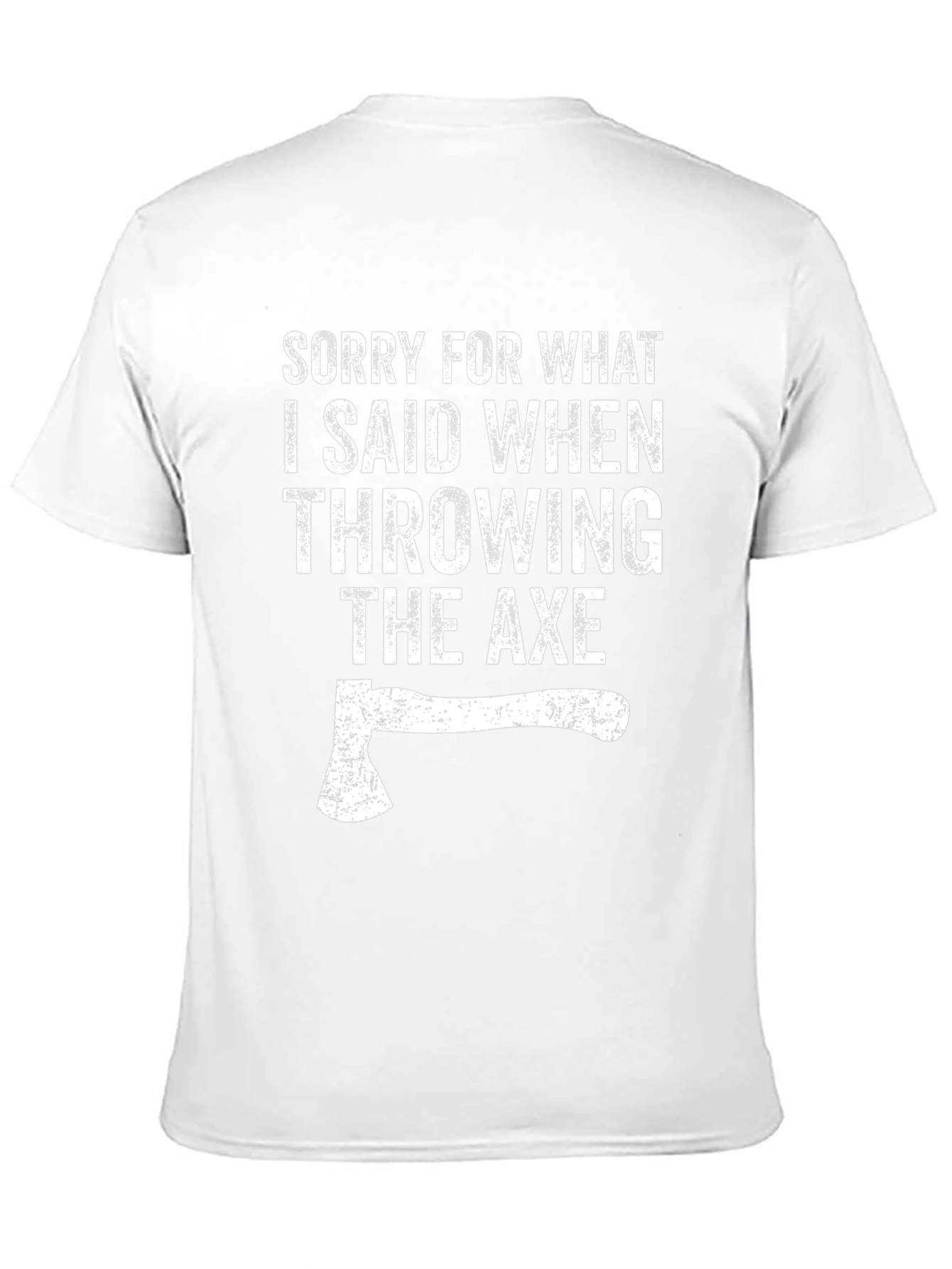 Axe Throwing T-Shirt - Funny Apology Tee