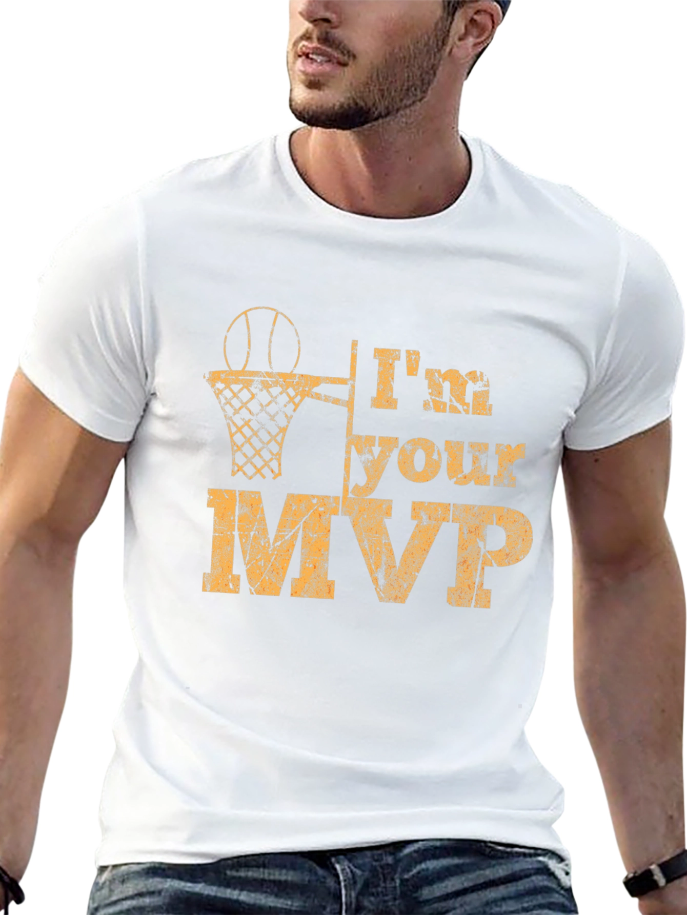 Im Your MVP Basketball Graphic T-Shirt