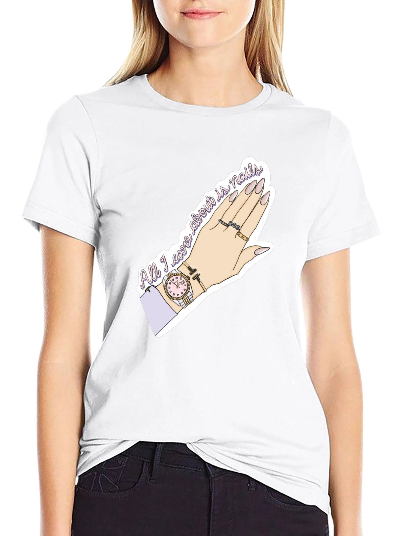 Nail Obsessed Graphic Tee