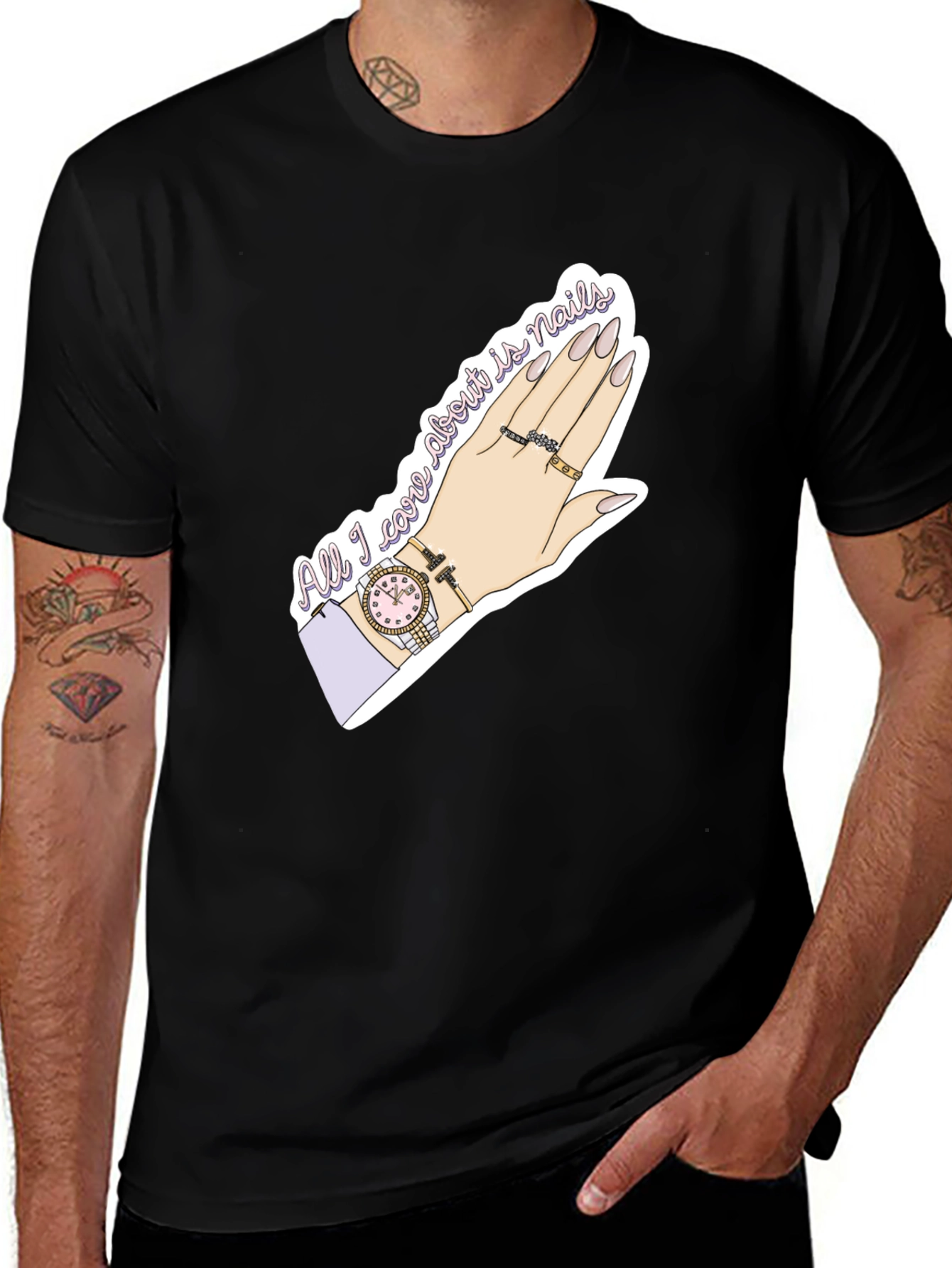 Nail Obsessed Graphic Tee