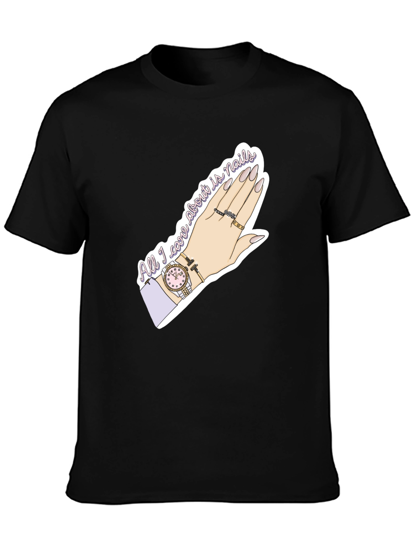 Nail Obsessed Graphic Tee