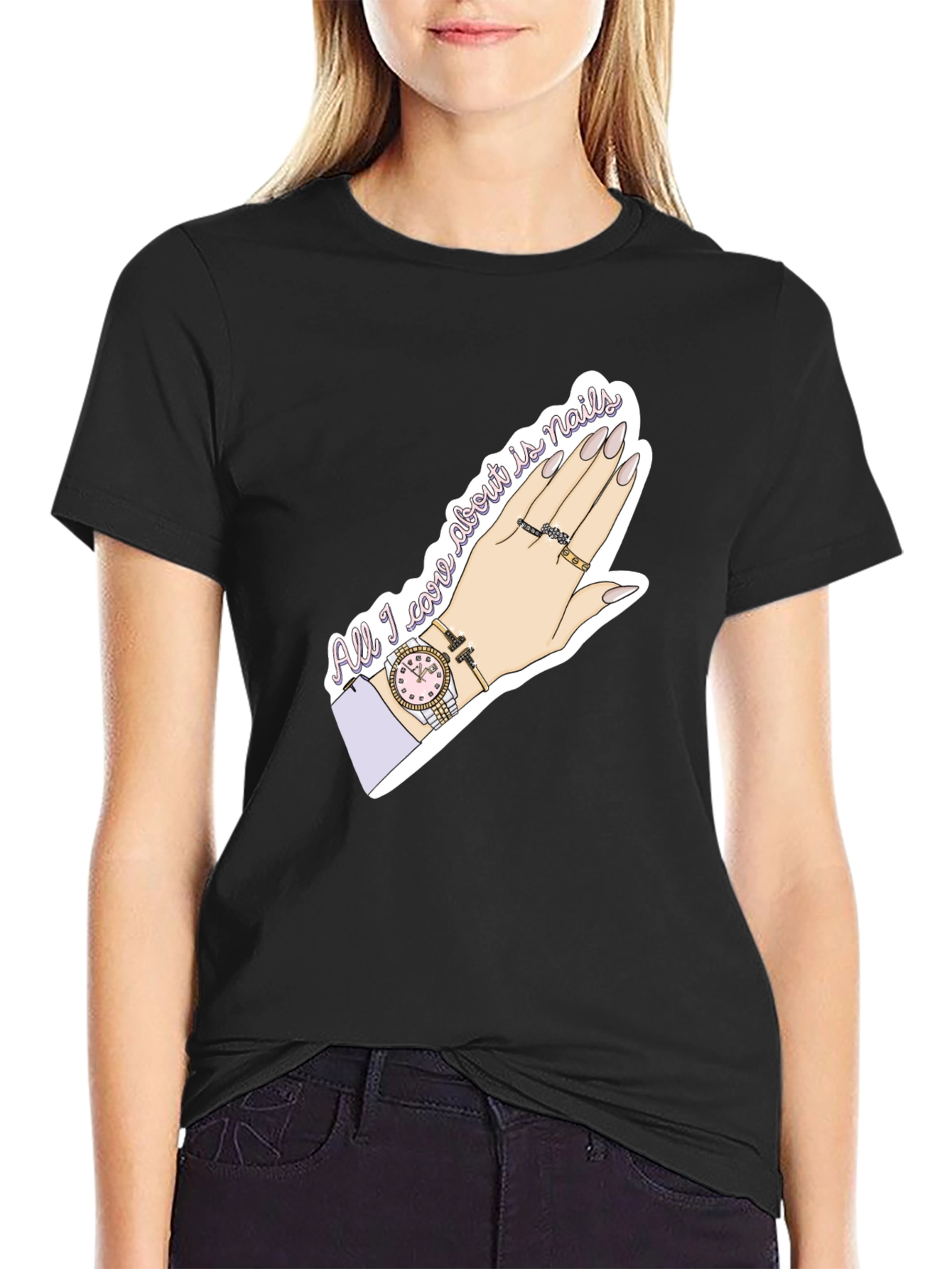 Nail Obsessed Graphic Tee