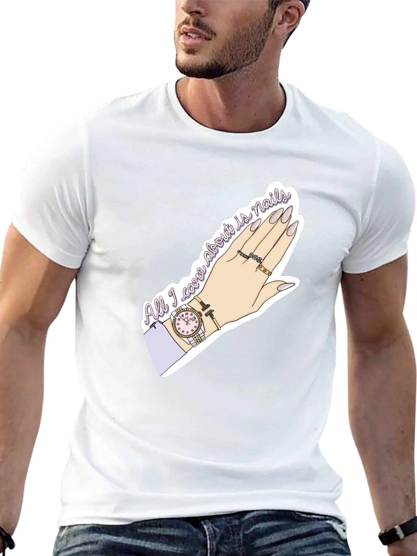 Nail Obsessed Graphic Tee
