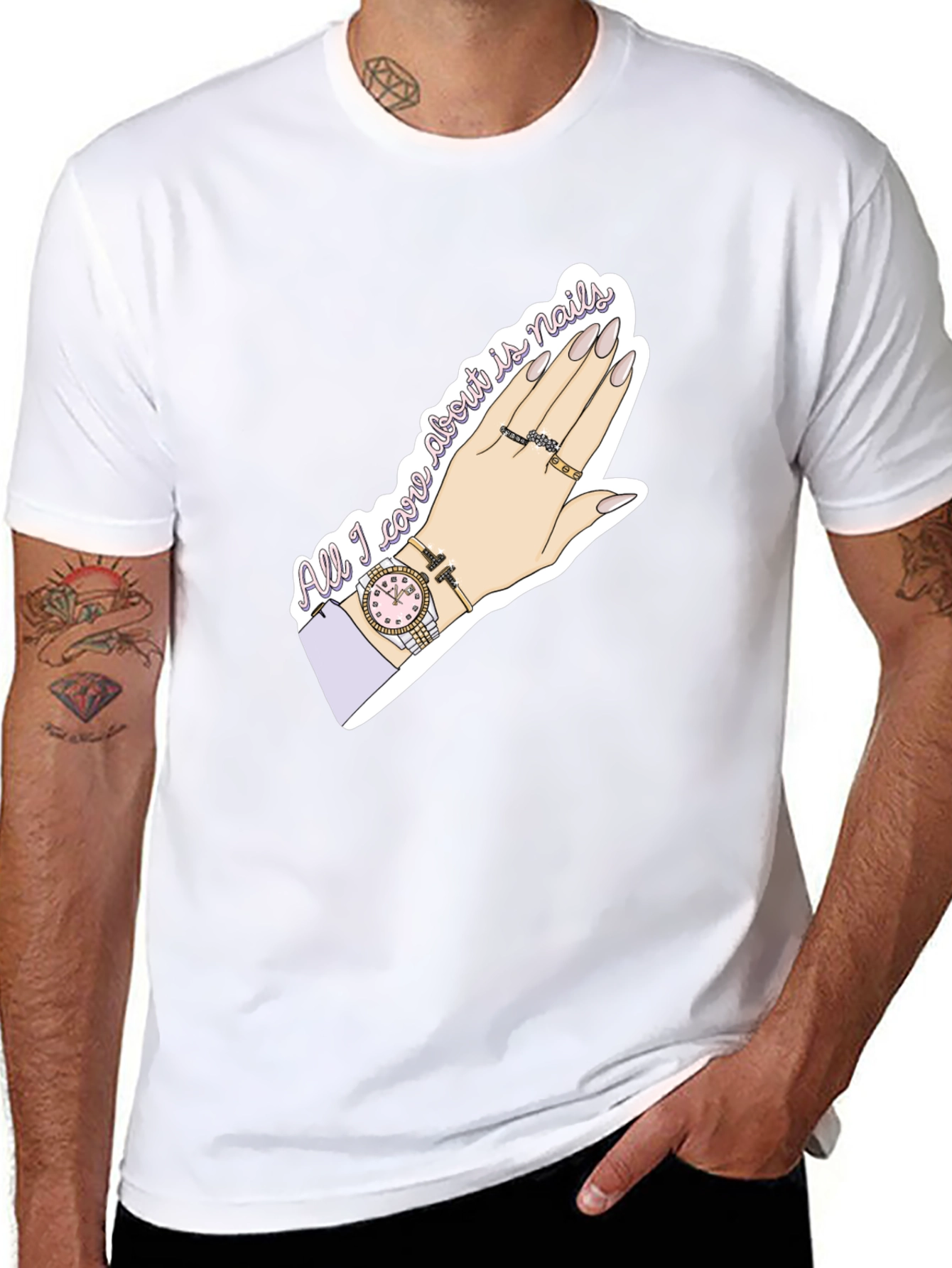Nail Obsessed Graphic Tee